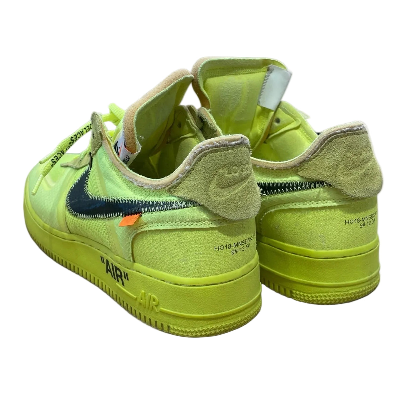 NIKE/OFF-WHITE/Low-Sneakers/US 9.5/GRN/AIR FORCE 1 LOW VOLT view 2