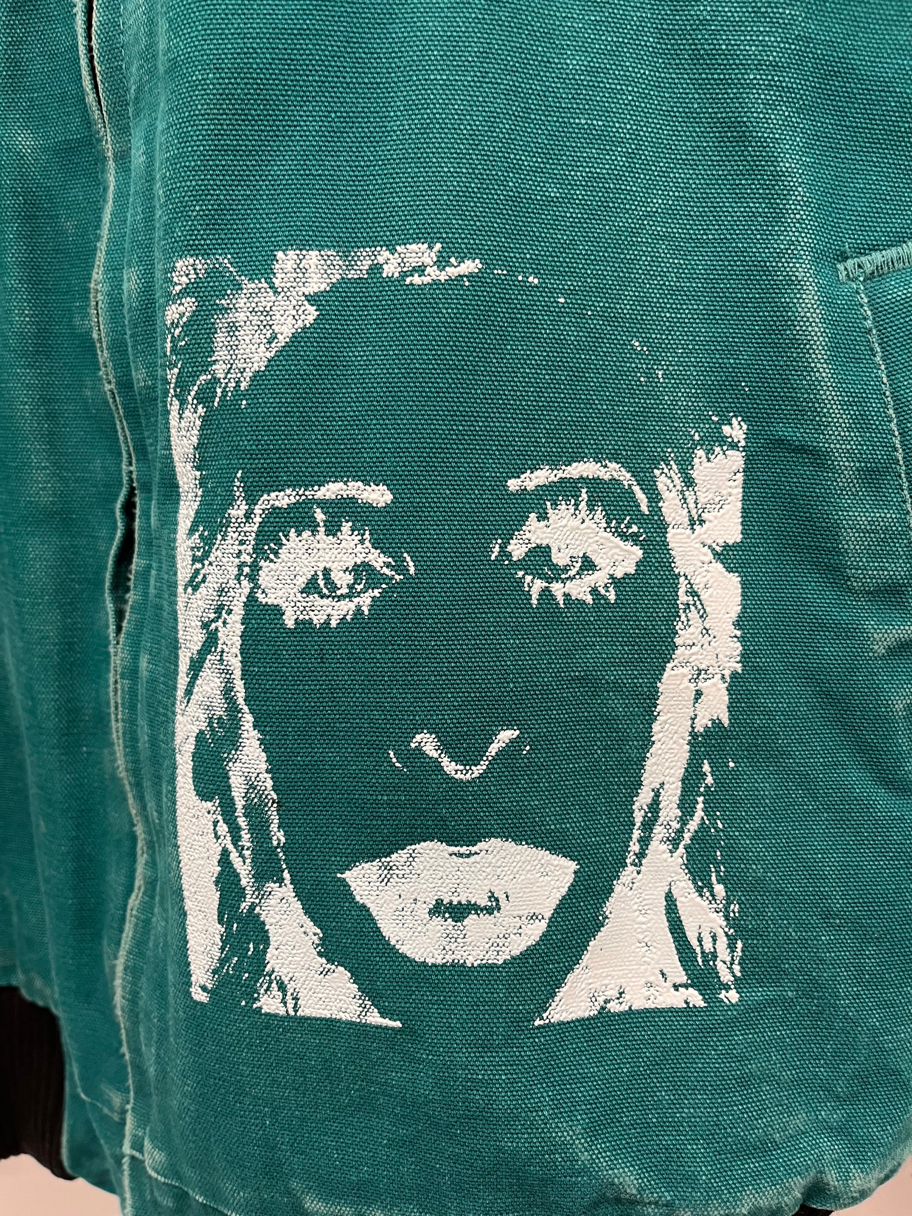 Carhartt/Jacket/L/Cotton/GRN/Graphic/facedetail view 4