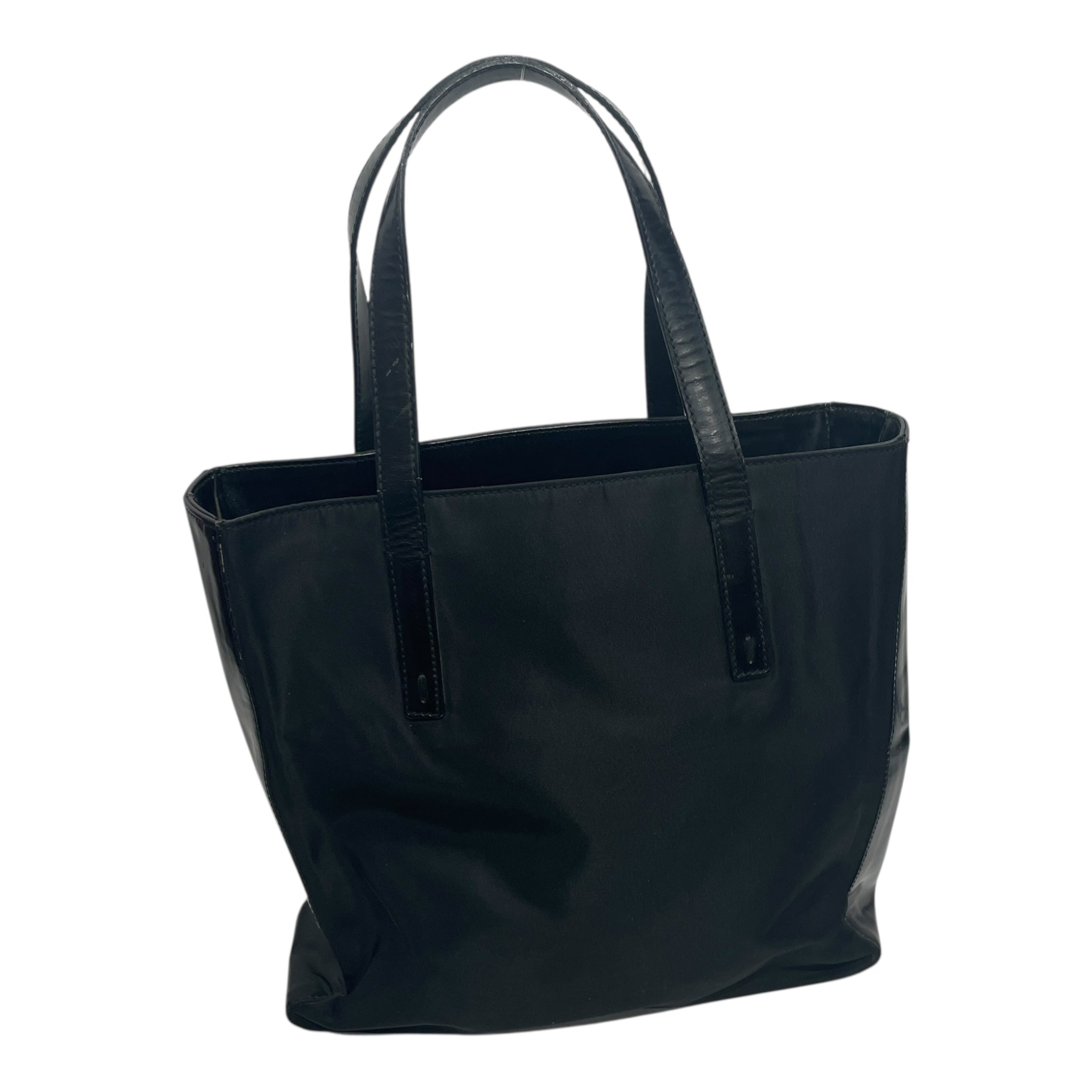 PRADA/Hand Bag/Nylon/BLK/42 PLASTIC SIDES view 1