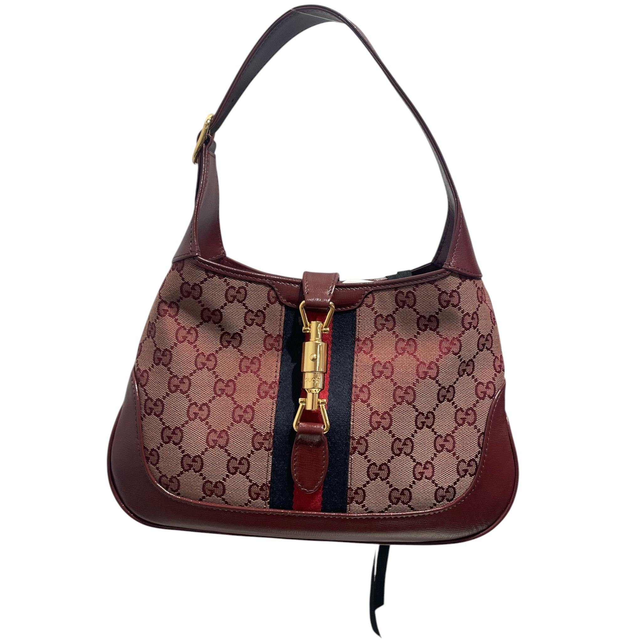 GUCCI/Hand Bag/Monogram/Cotton/BRD/SMALL JACKIE 1961 view 1
