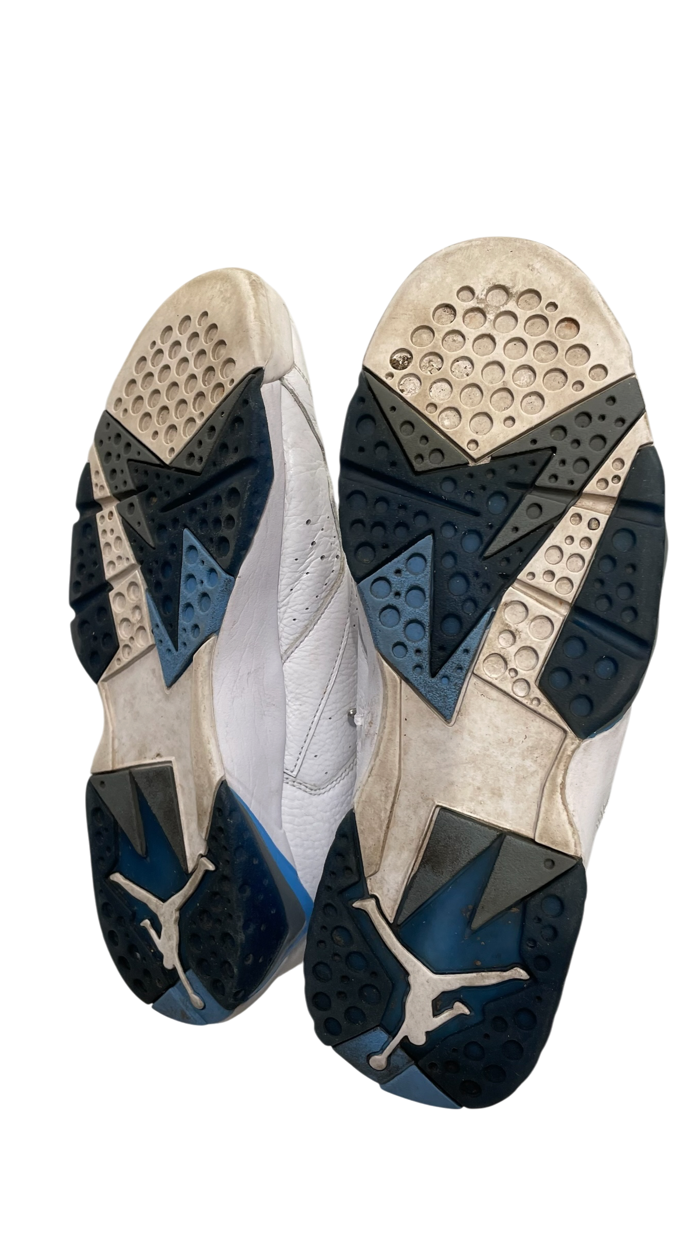 NIKE/Hi-Sneakers/US 11/Cotton/WHT/Air Jordan 7 Retro French Blue view 5