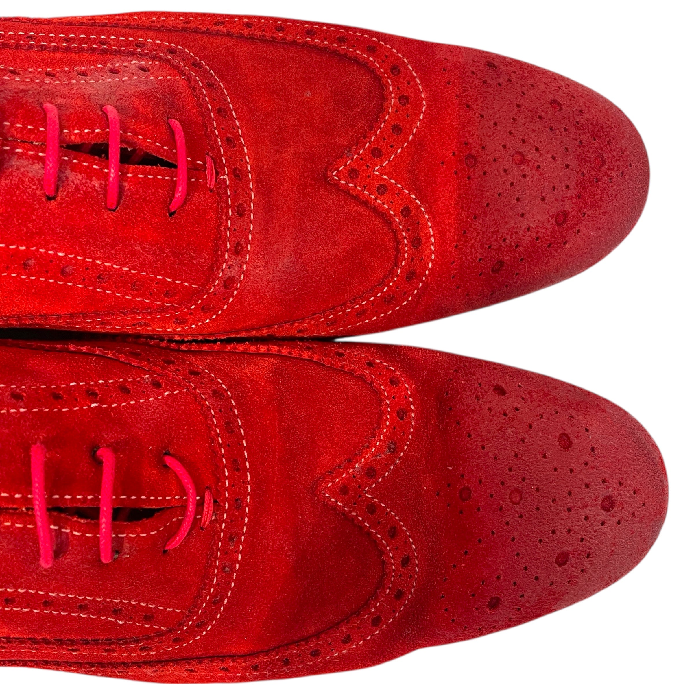Paul Smith/Loafers/US 10/Suede/RED/Brogue Red view 4