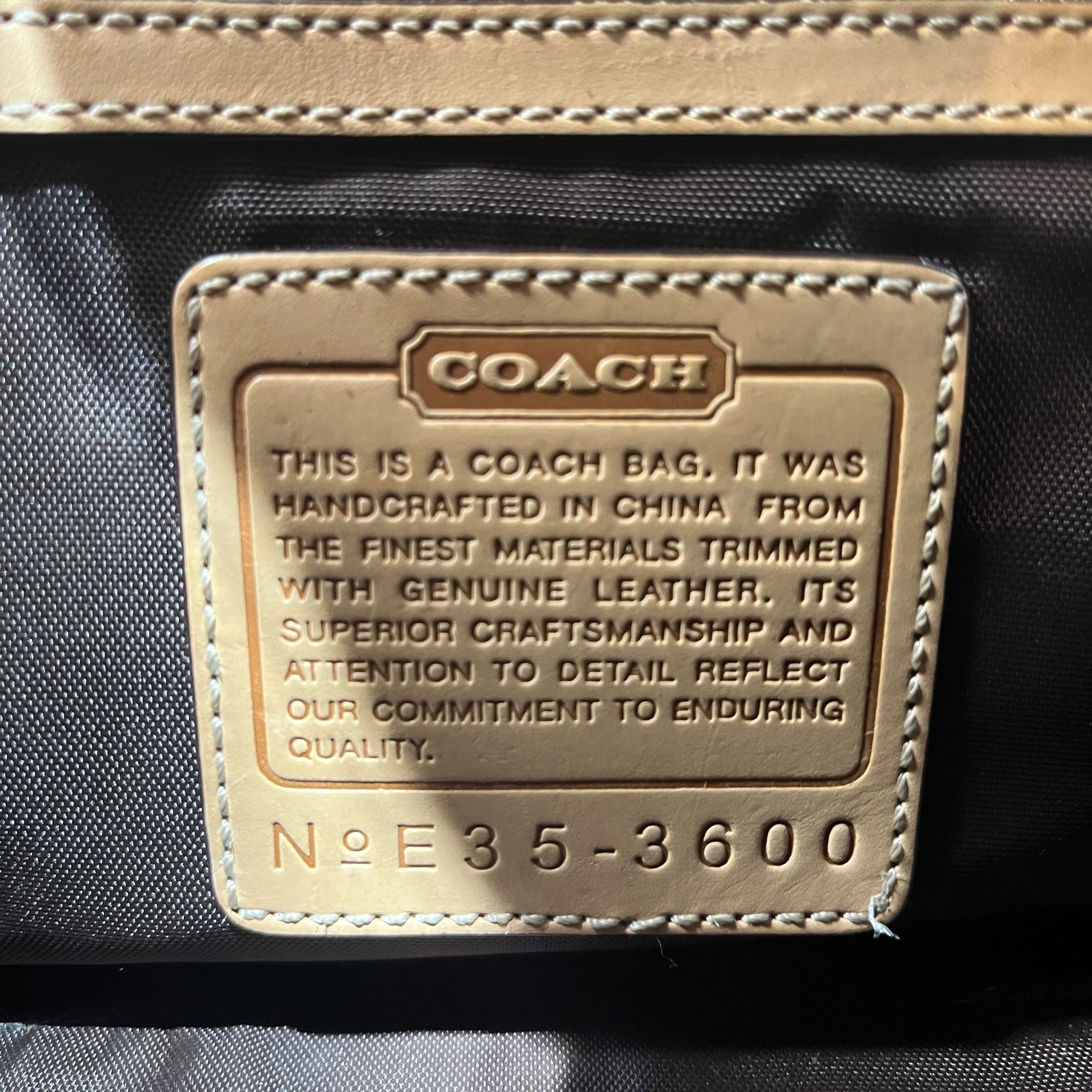 COACH/Boston Bag/Monogram/Cotton/RED/vintage red mini duffle view 5
