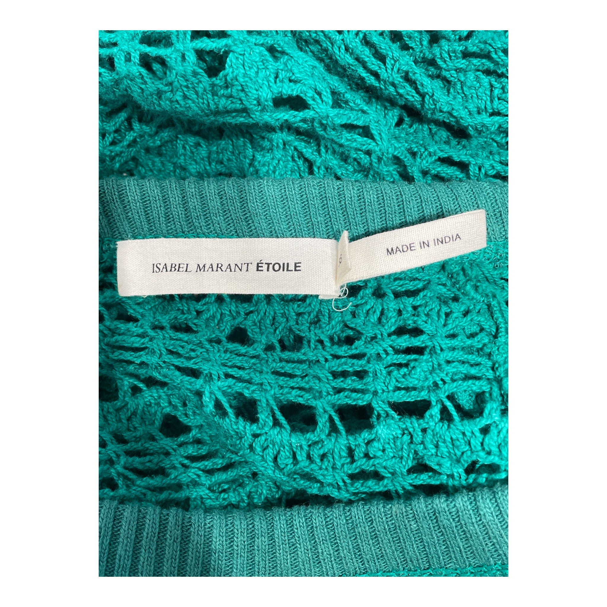 ISABEL MARANT ETOILE/LS Blouse/36/Cotton/GRN/net view 3
