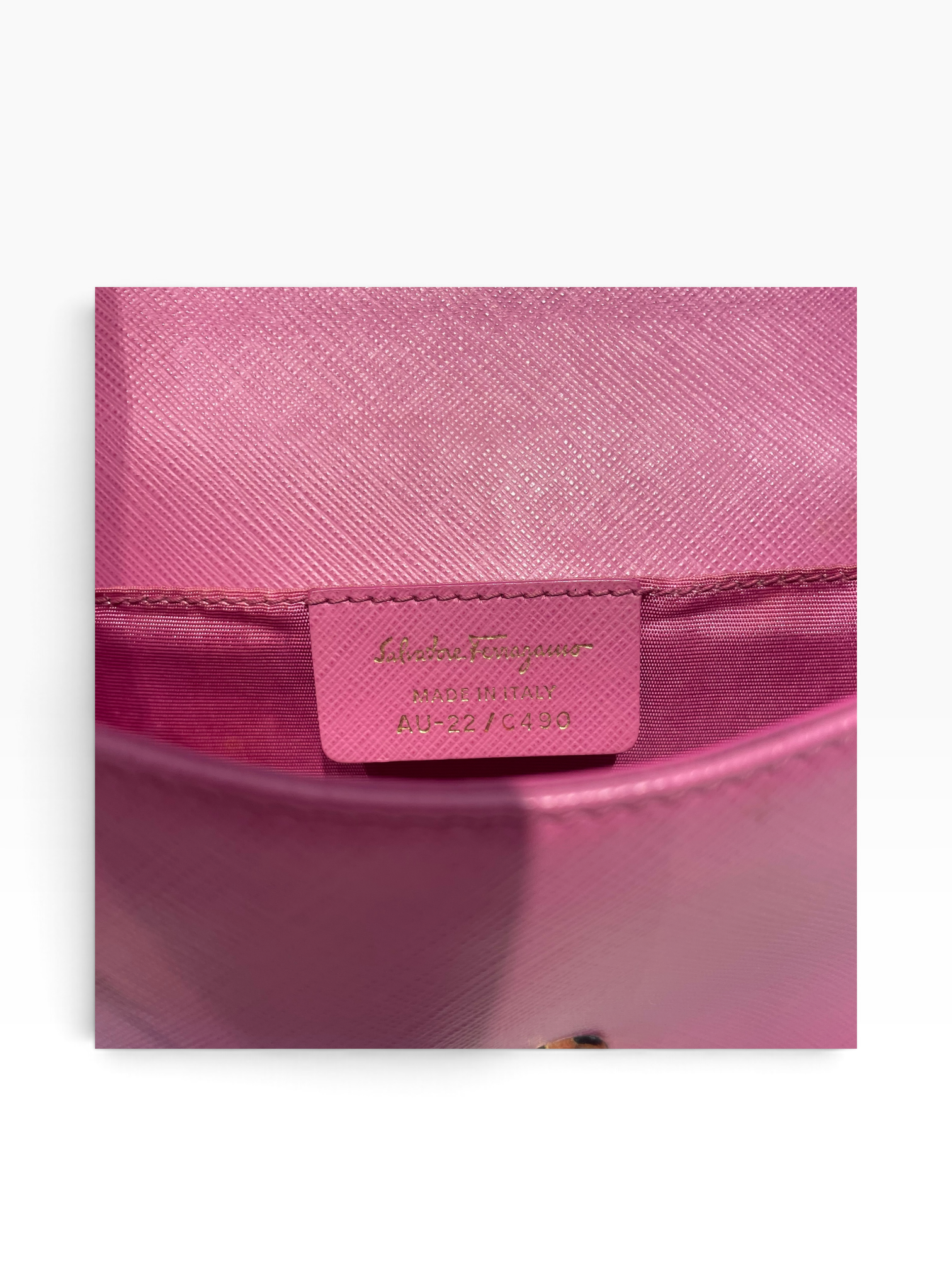 Salvatore Ferragamo/Cross Body Bag/Leather/PNK/Vara Bow Bag view 5