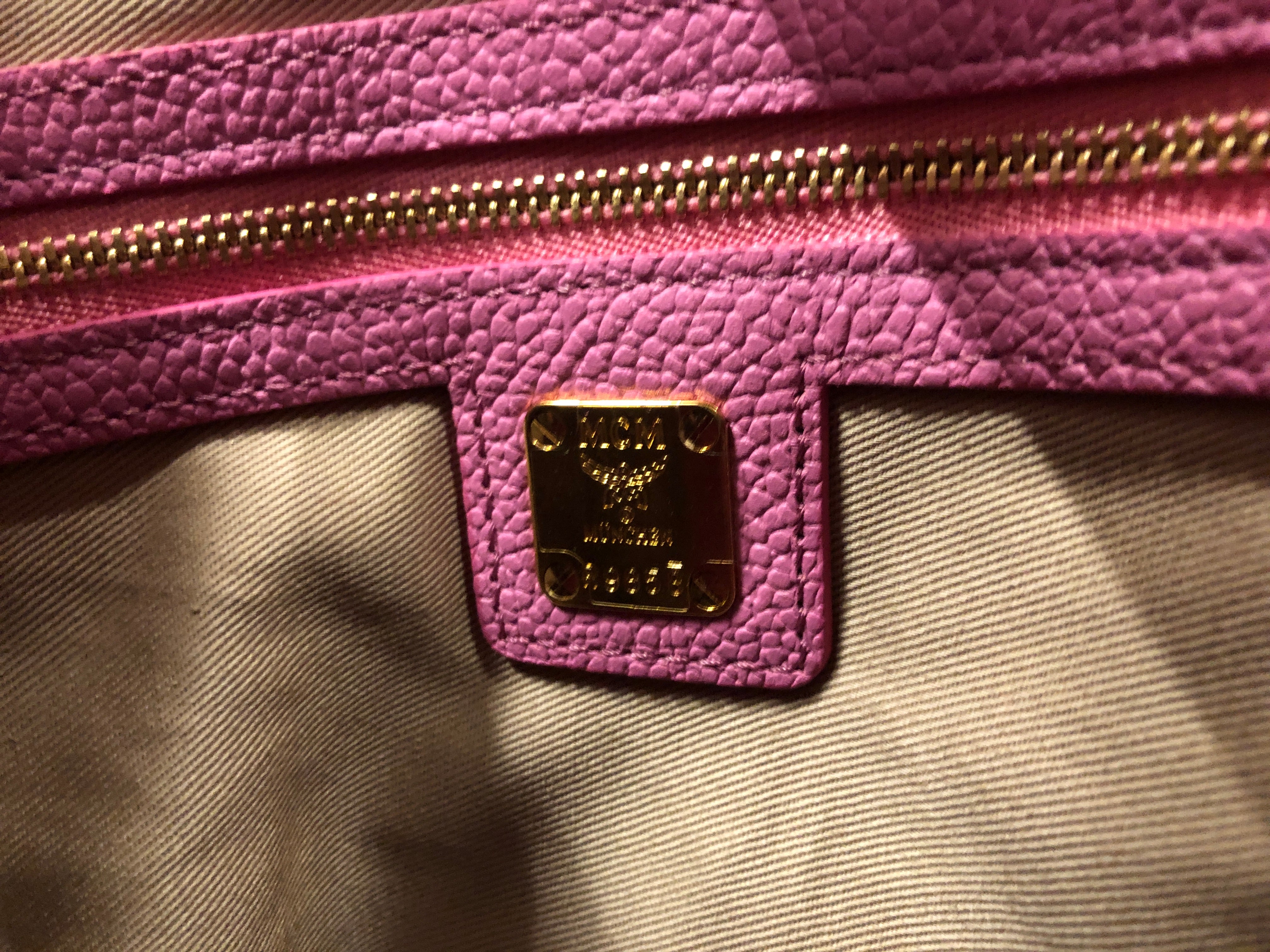 MCM/Tote Bag/Monogram/Leather/PNK/VISETOS CORINA SHOULDER BAG view 4