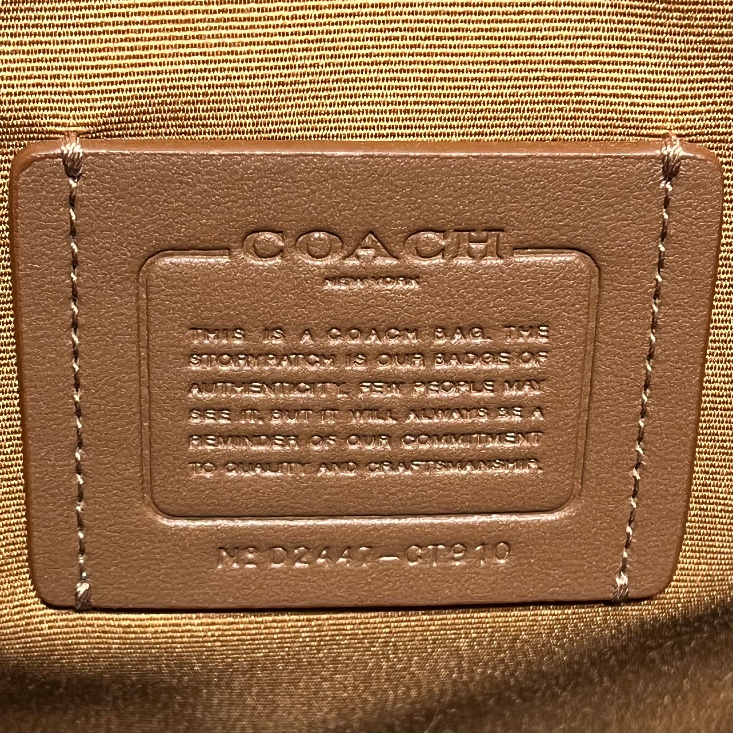 COACH/Cross Body Bag/Leather/WHT/dylan tote bag view 7