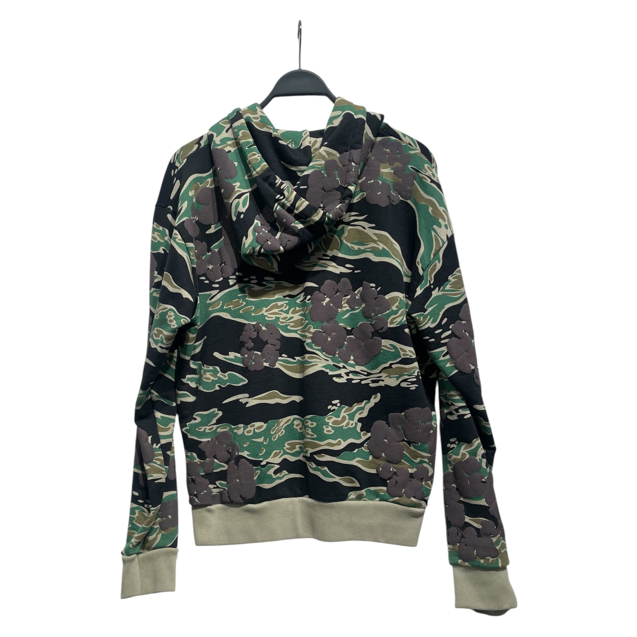 DENIM TEARS/Hoodie/L/Camouflage/Cotton/GRN/Green Camo Hoodie view 2