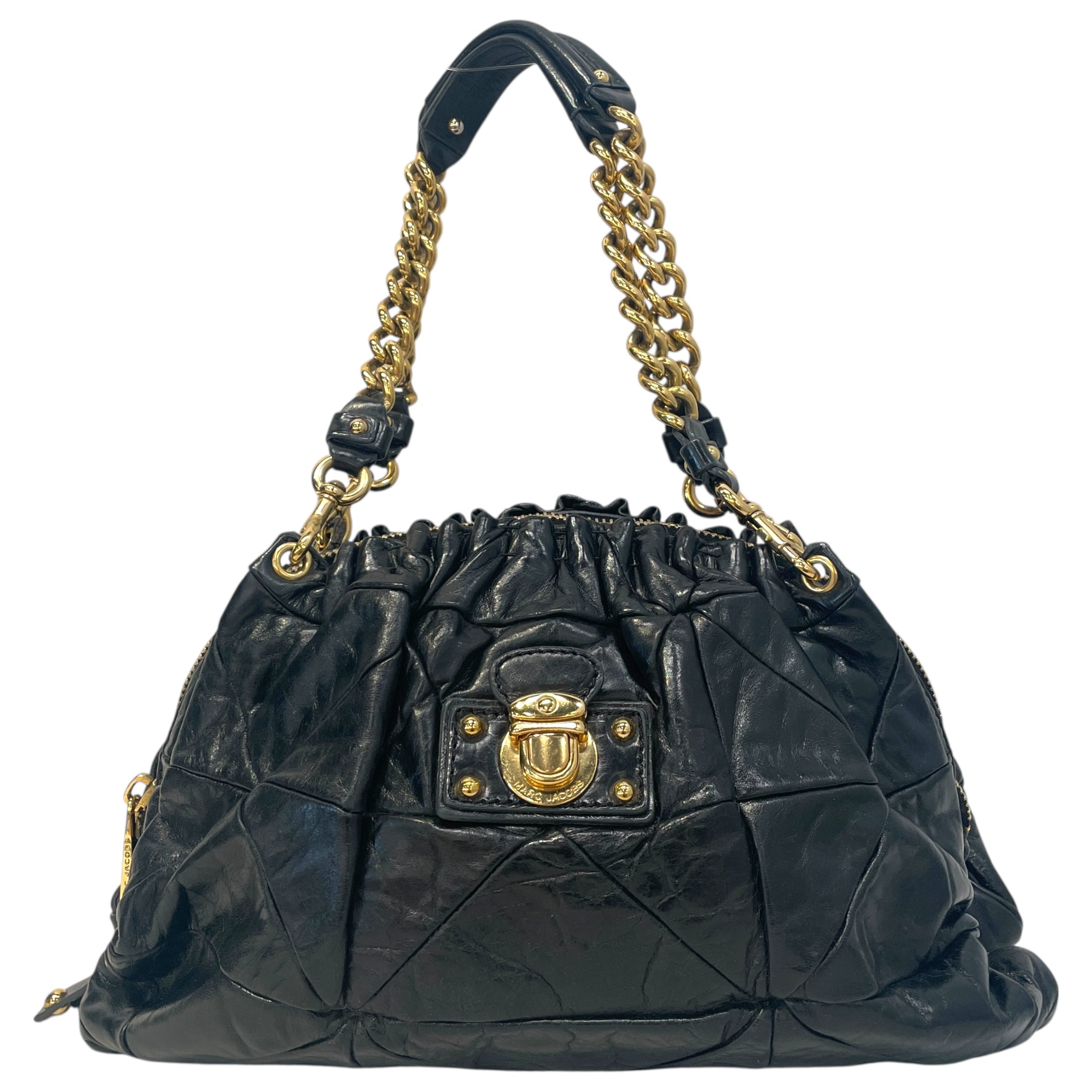 MARC JACOBS/Cross Body Bag/Leather/BLK/ view 1