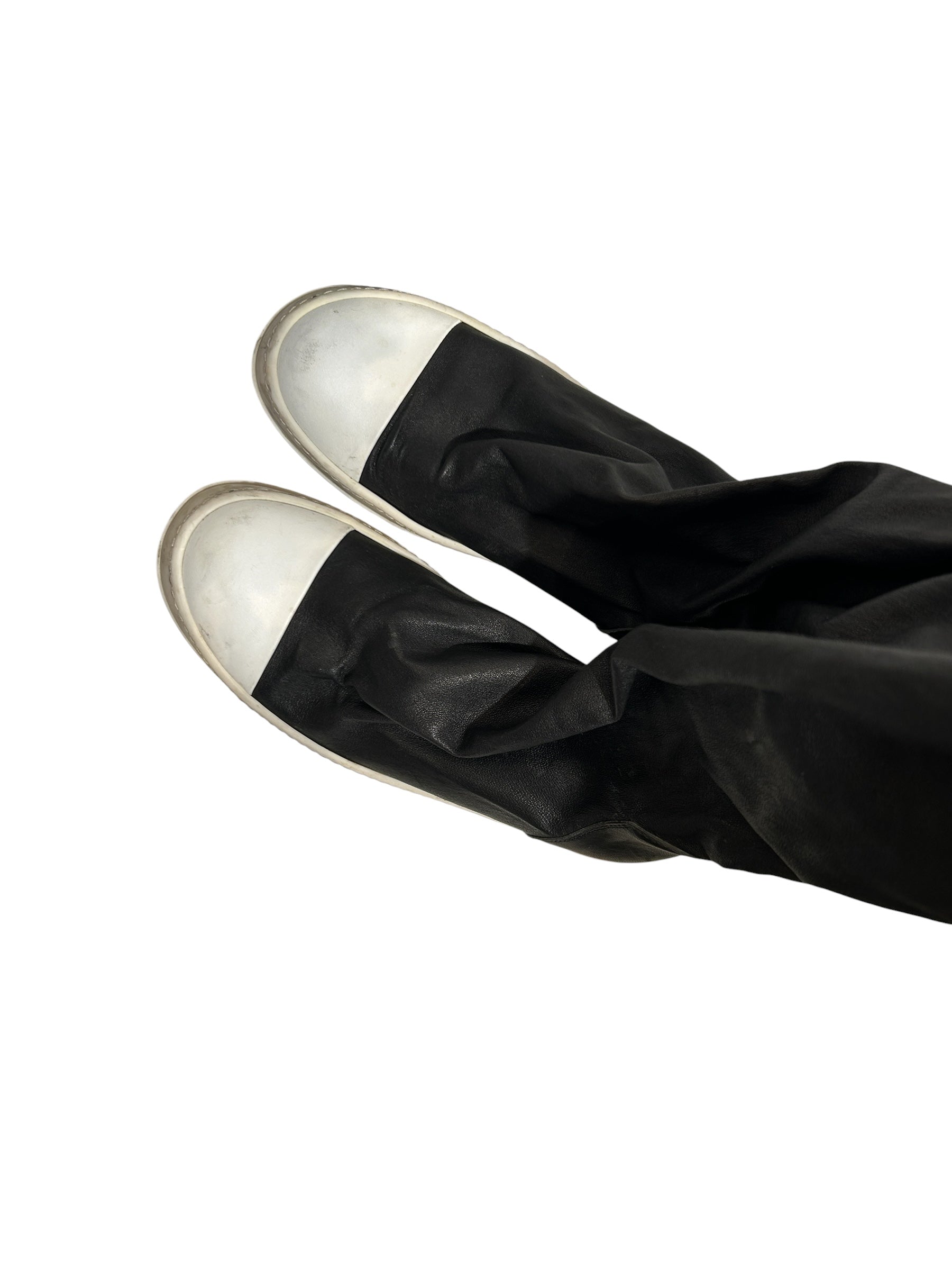 Rick Owens/Boots/US 7.5/Leather/BLK/Laceless  Ramones view 3