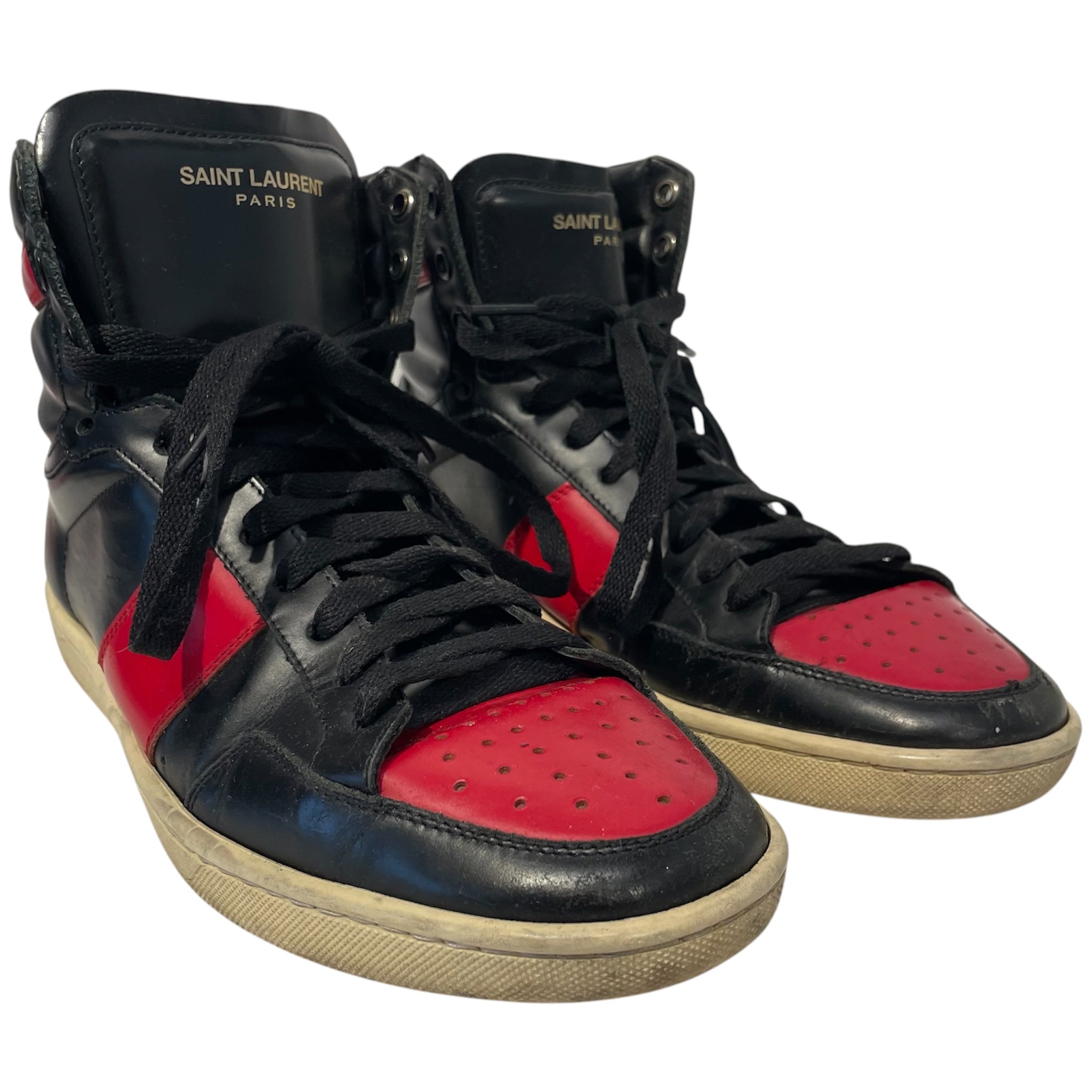 SAINT LAURENT/Hi-Sneakers/EU 39/Leather/BLK/ view 1
