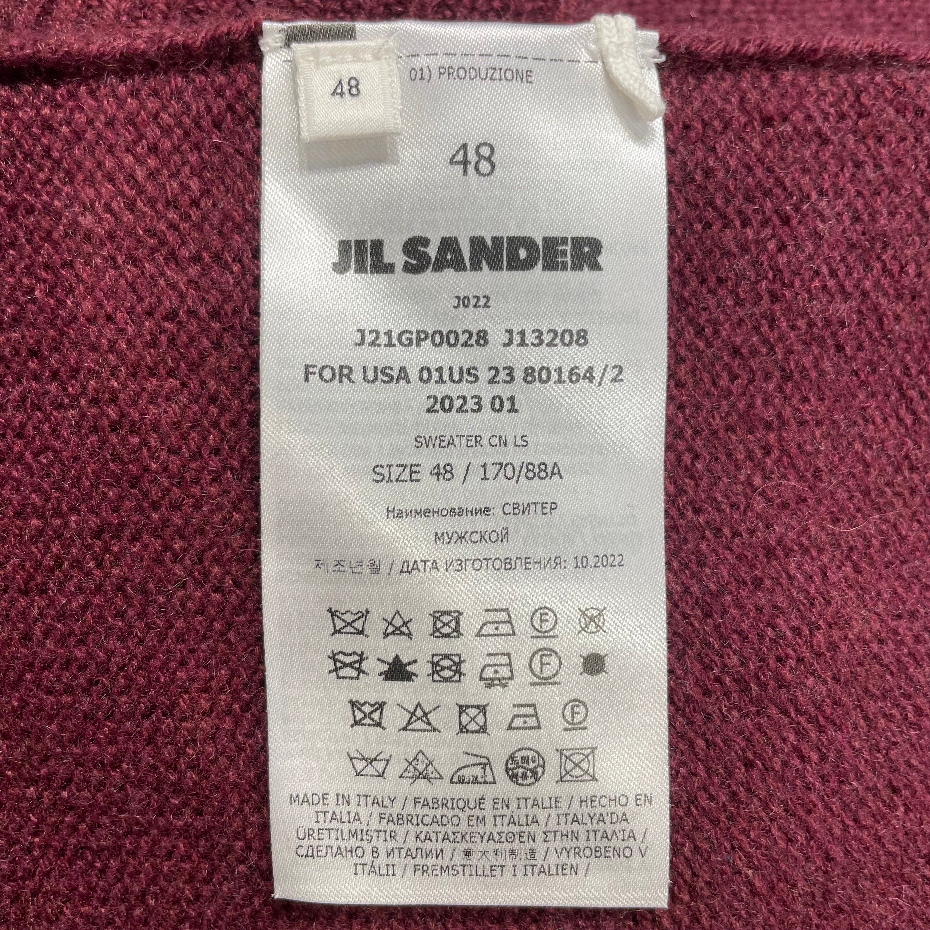 JIL SANDER/Sweater/Cashmere/BRD/ view 4
