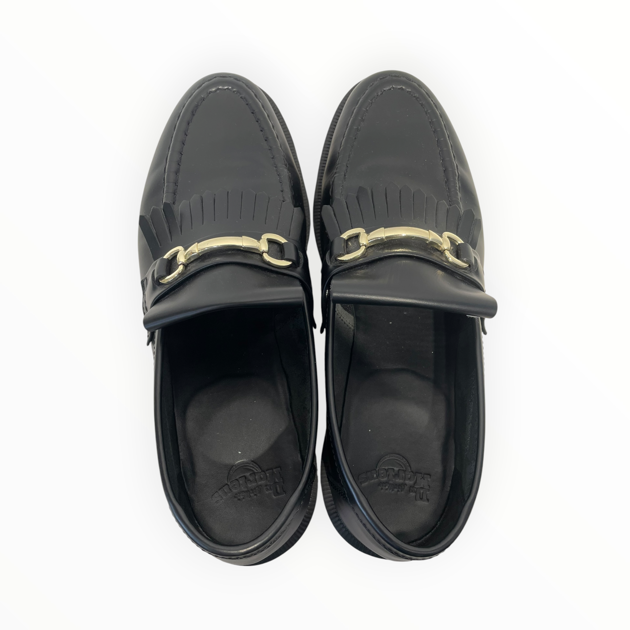 Dr.Martens/Loafers/US 12/Leather/BLK/adrian snaffle view 3