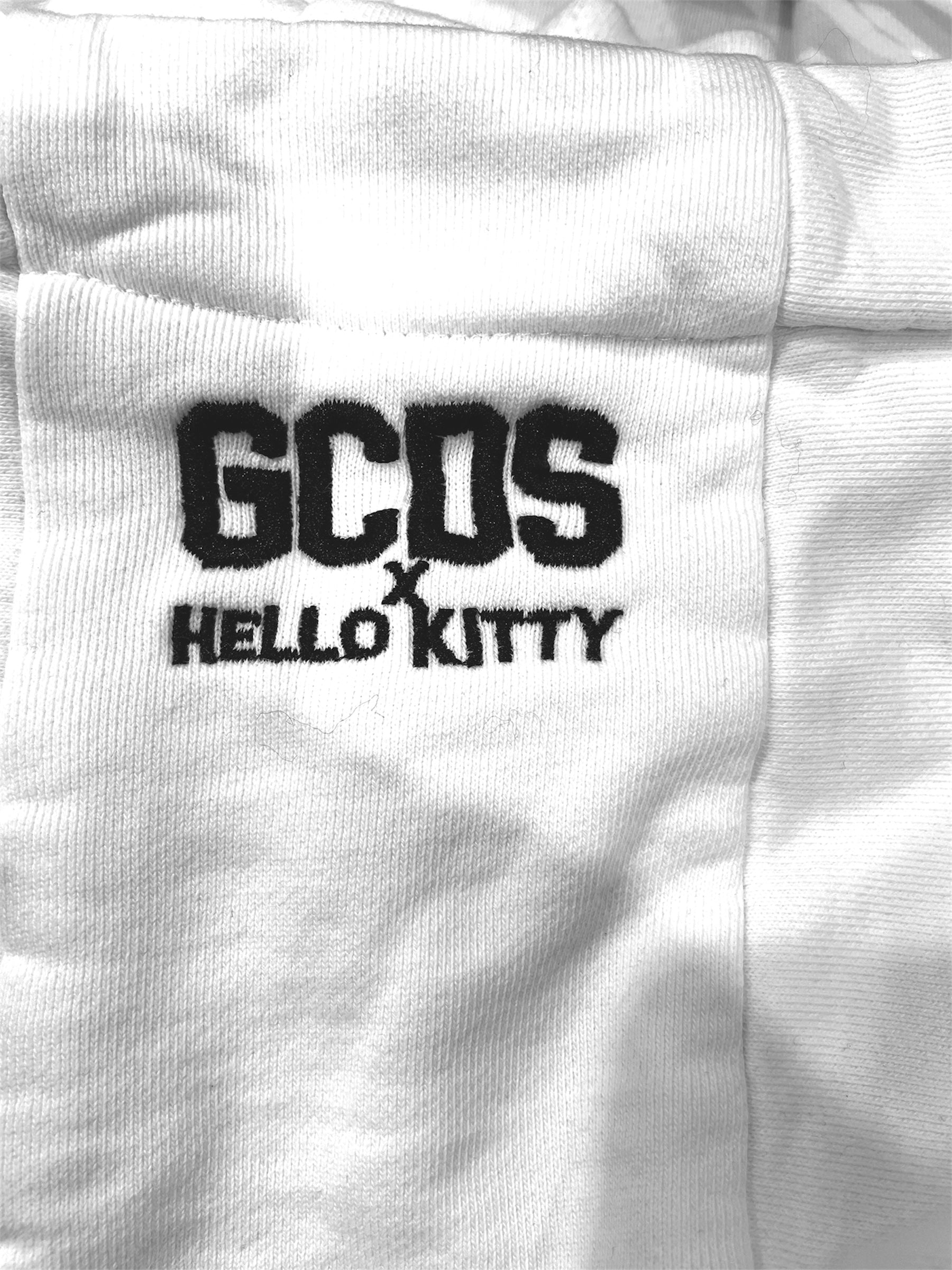 GCDS/Hoodie/M/Graphic/Cotton/WHT/HELLO KITTY view 3