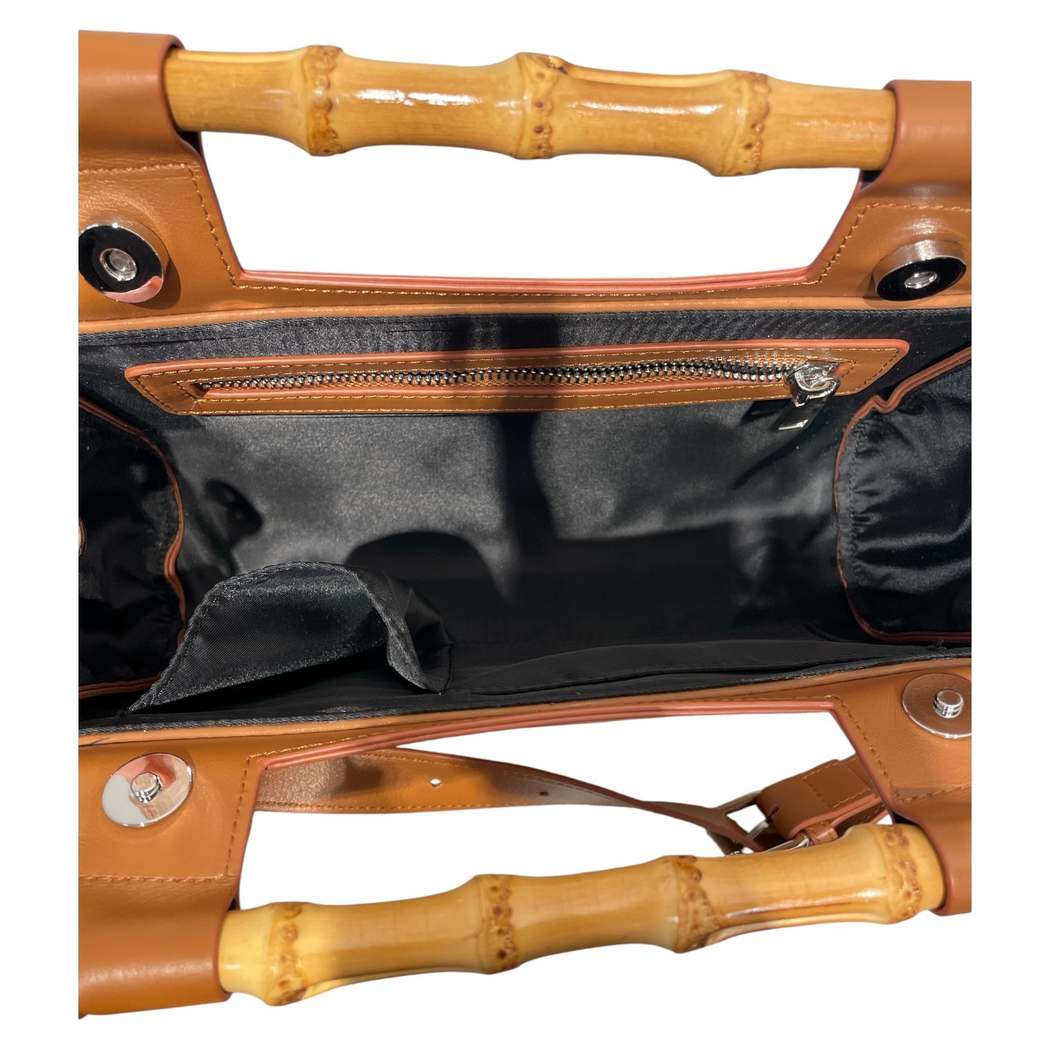Feng Chen Wang/Cross Body Bag/BRW/Bamboo w/ leather strap view 4