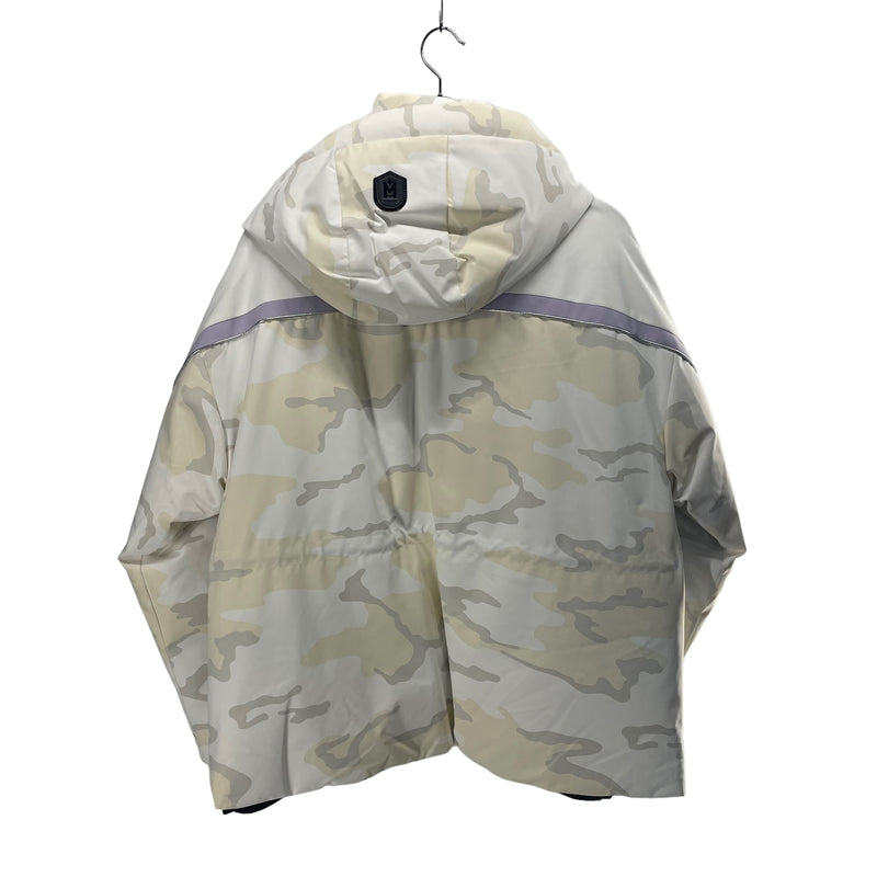 MACKAGE/Mountain Parka/XL/Camouflage/Nylon/WHT/CAMO HOODED PUFFER