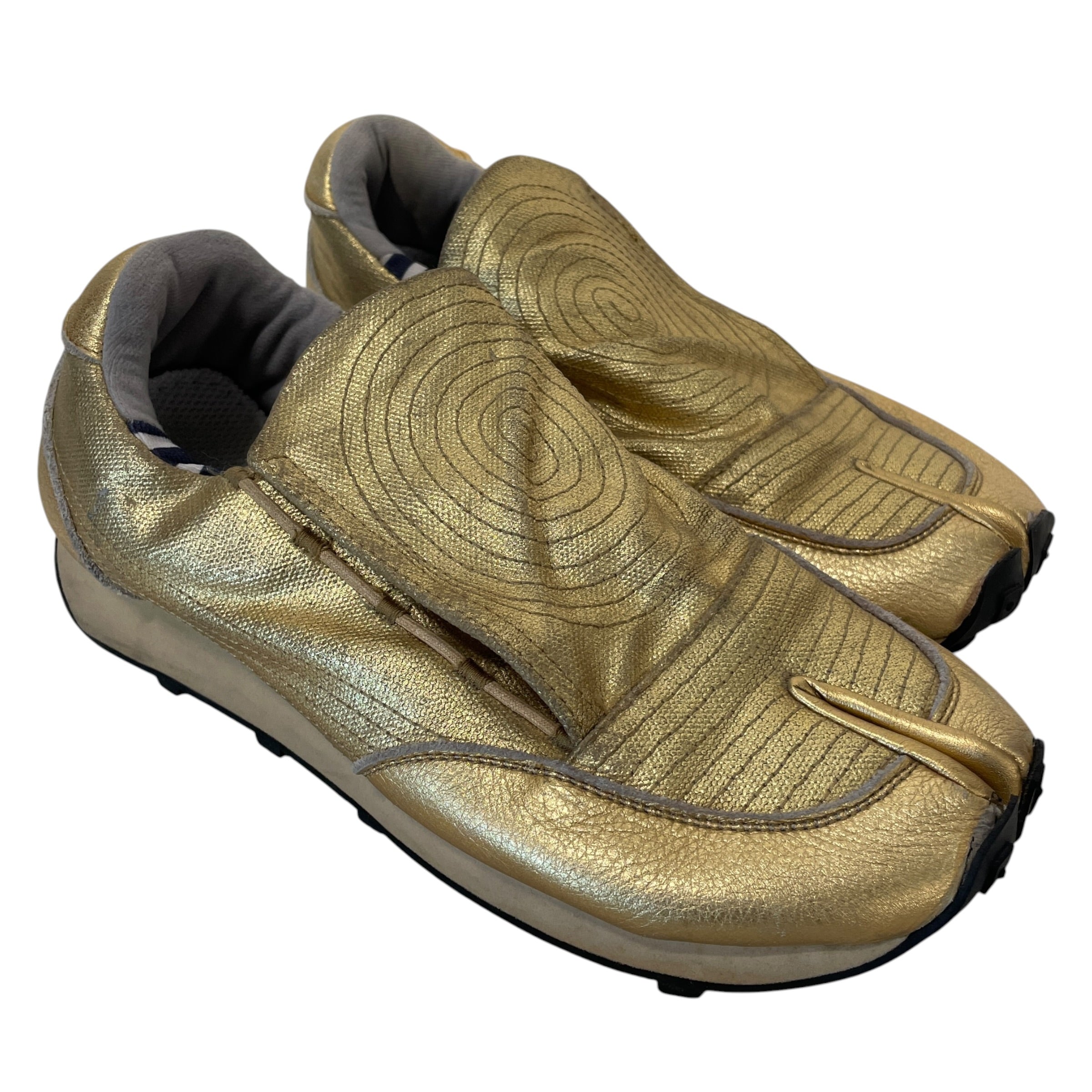 KAPITAL/Low-Sneakers/US 8/Nylon/GLD/FOX TABI SNEAKER view 1