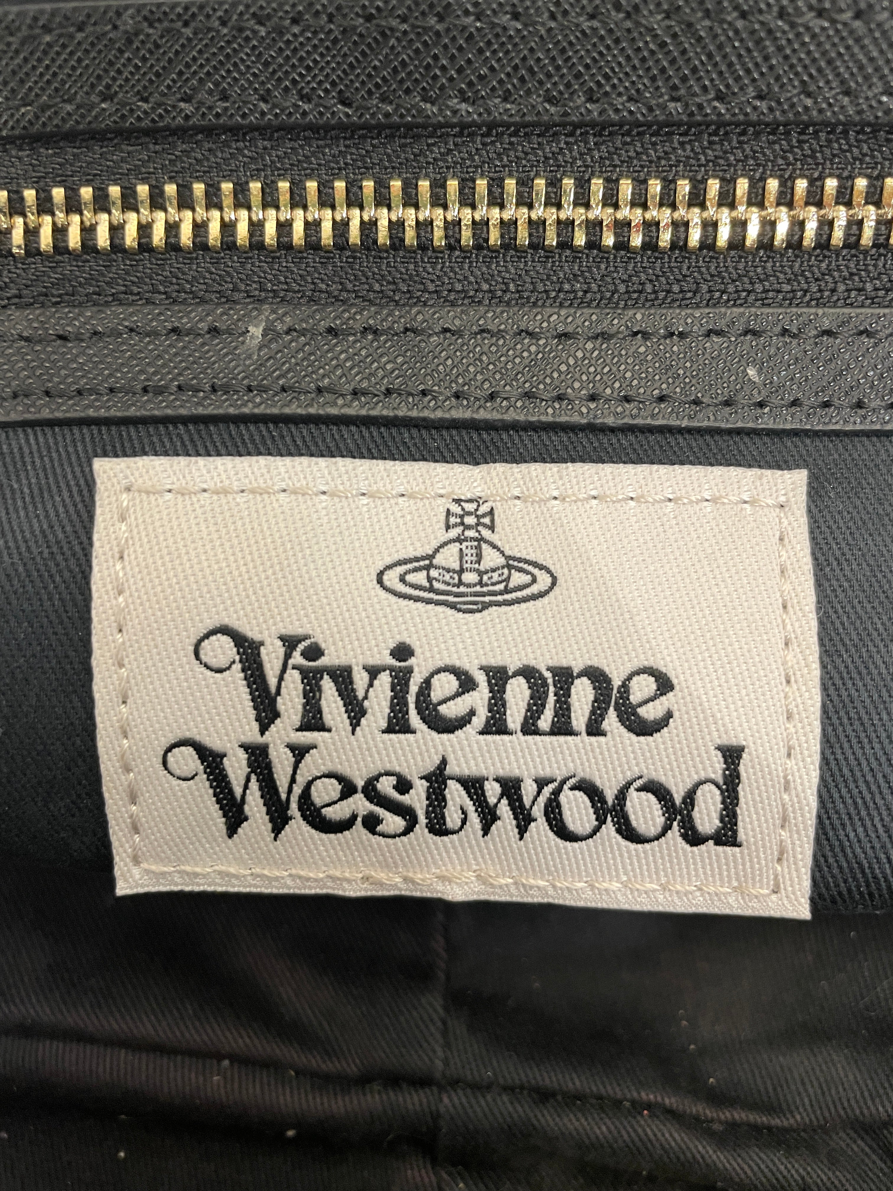 Vivienne Westwood/Cross Body Bag/Leather/BLK/ view 6