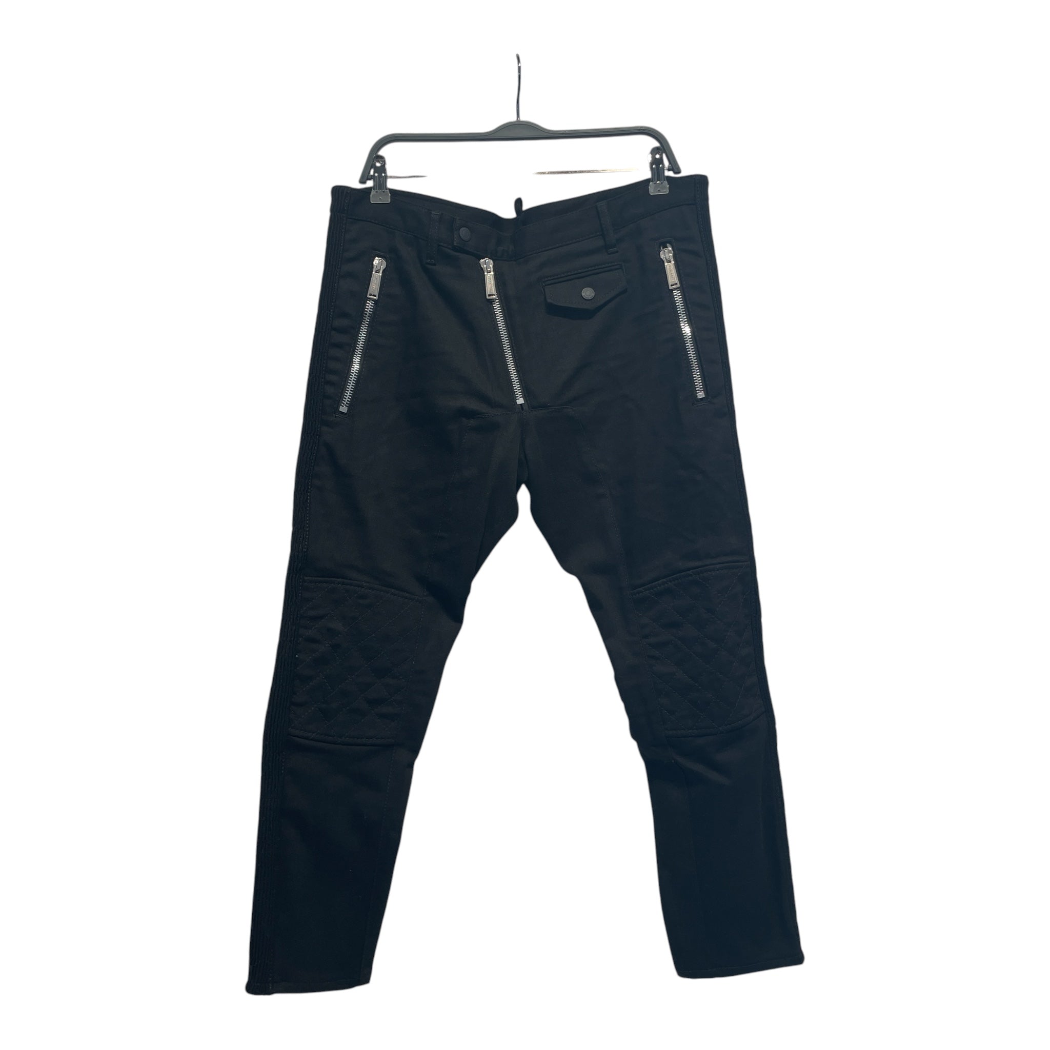 DSQUARED2/Skinny Pants/52/Denim/BLK/Low-rise/ view 1