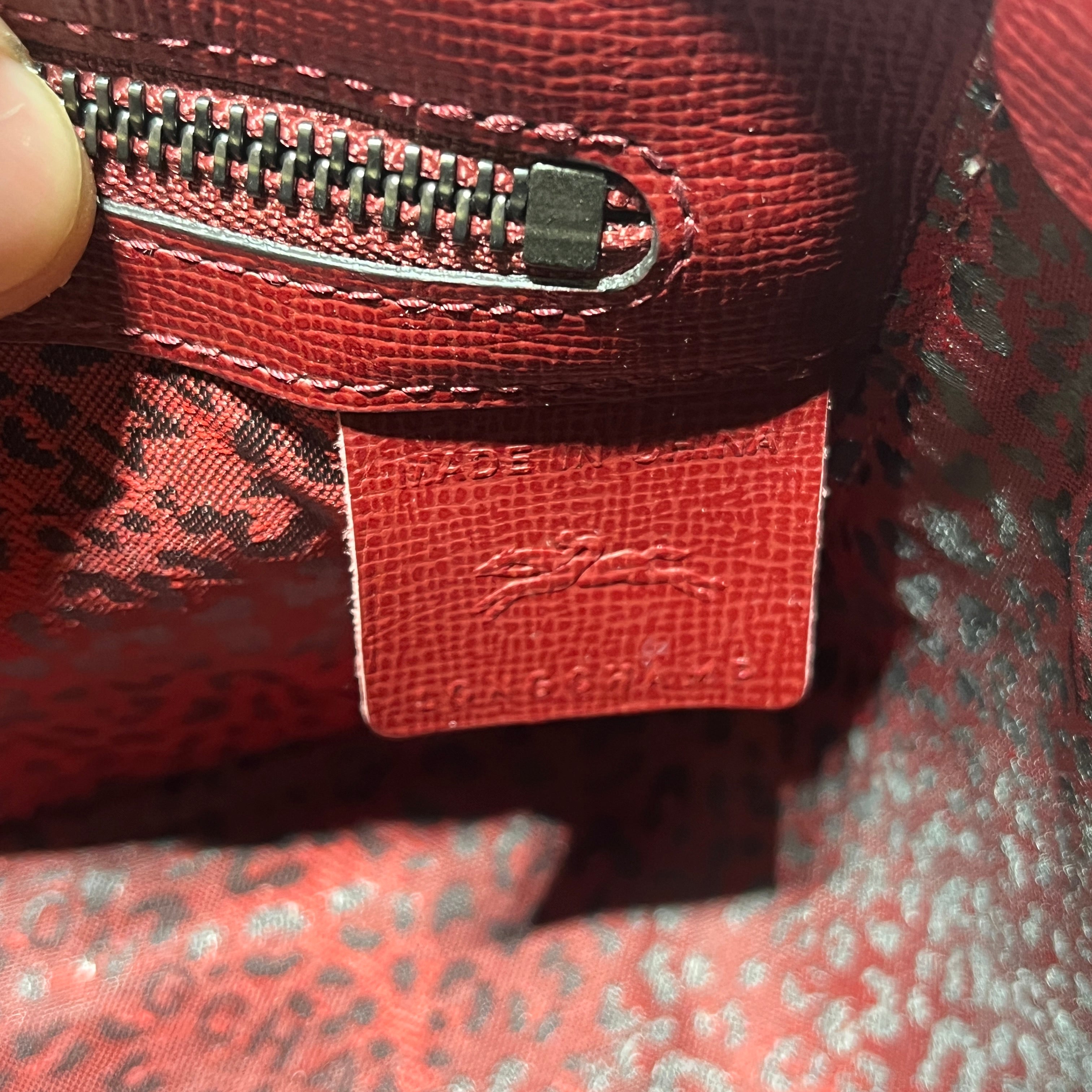 LONGCHAMP/Cross Body Bag/Leather/BRD/ view 6