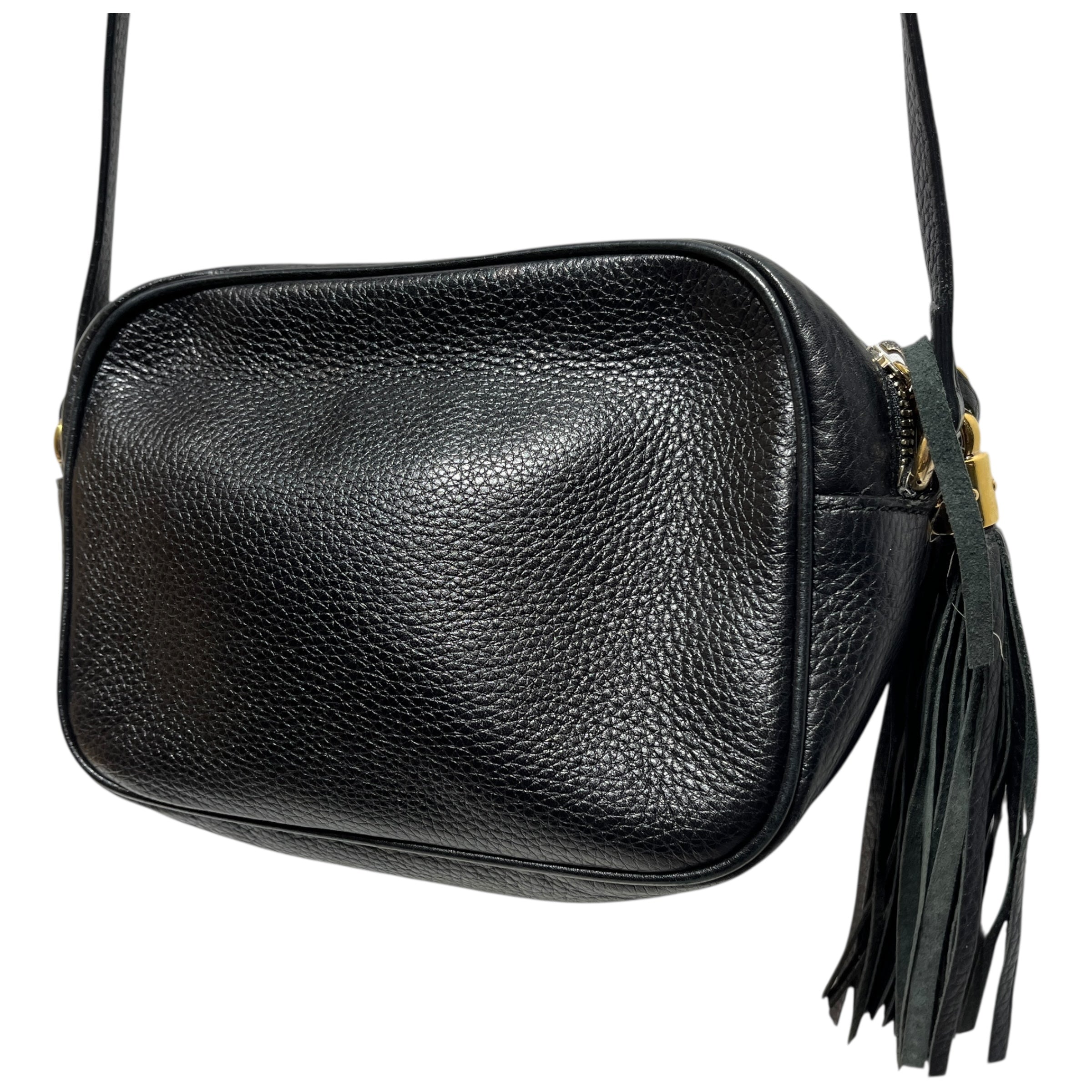 GUCCI/Cross Body Bag/Leather/BLK/SOHO DISCO view 4