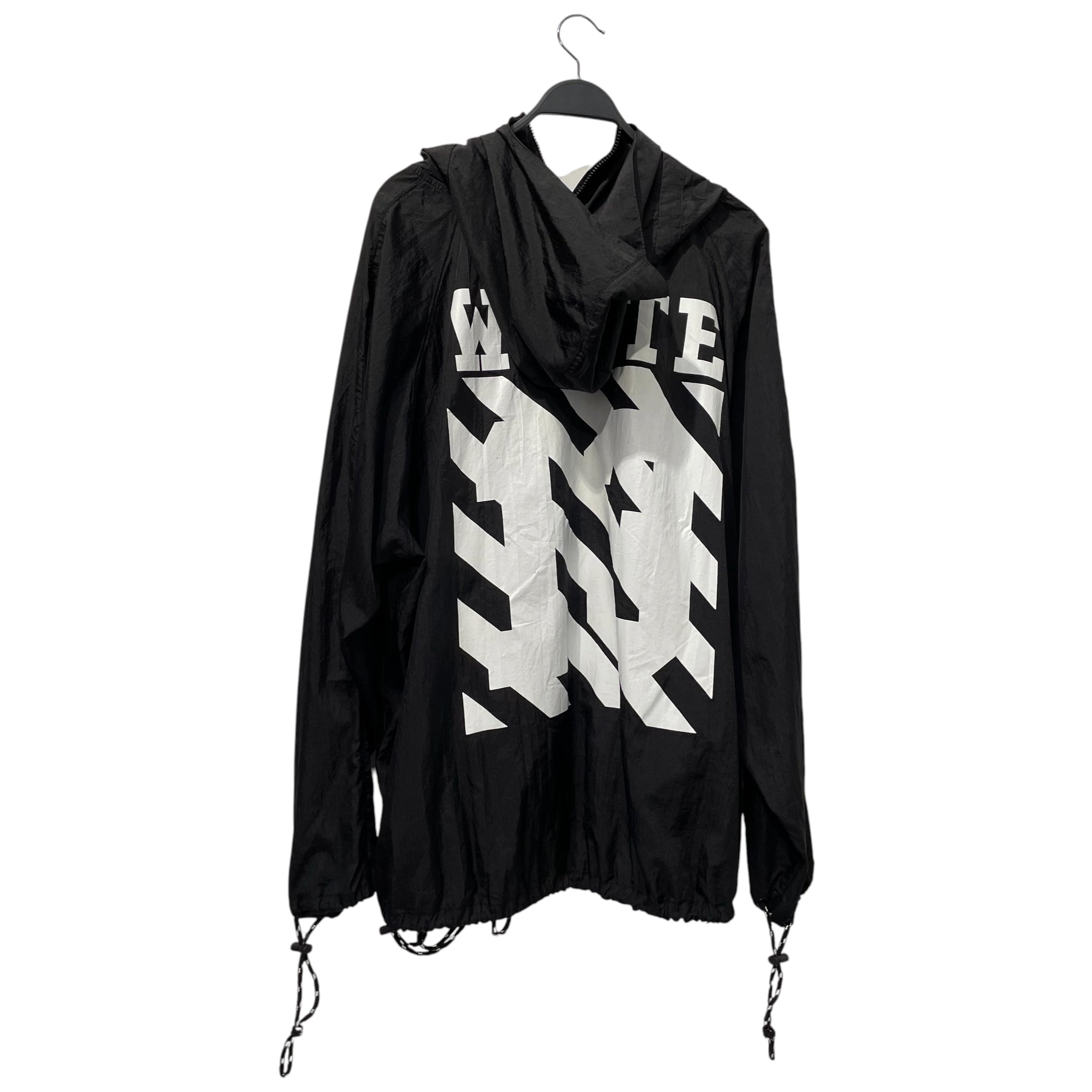 OFF-WHITE/Windbreaker/XL/Polyester/BLK/Graphic/FW 14 WINDBREAKER view 2