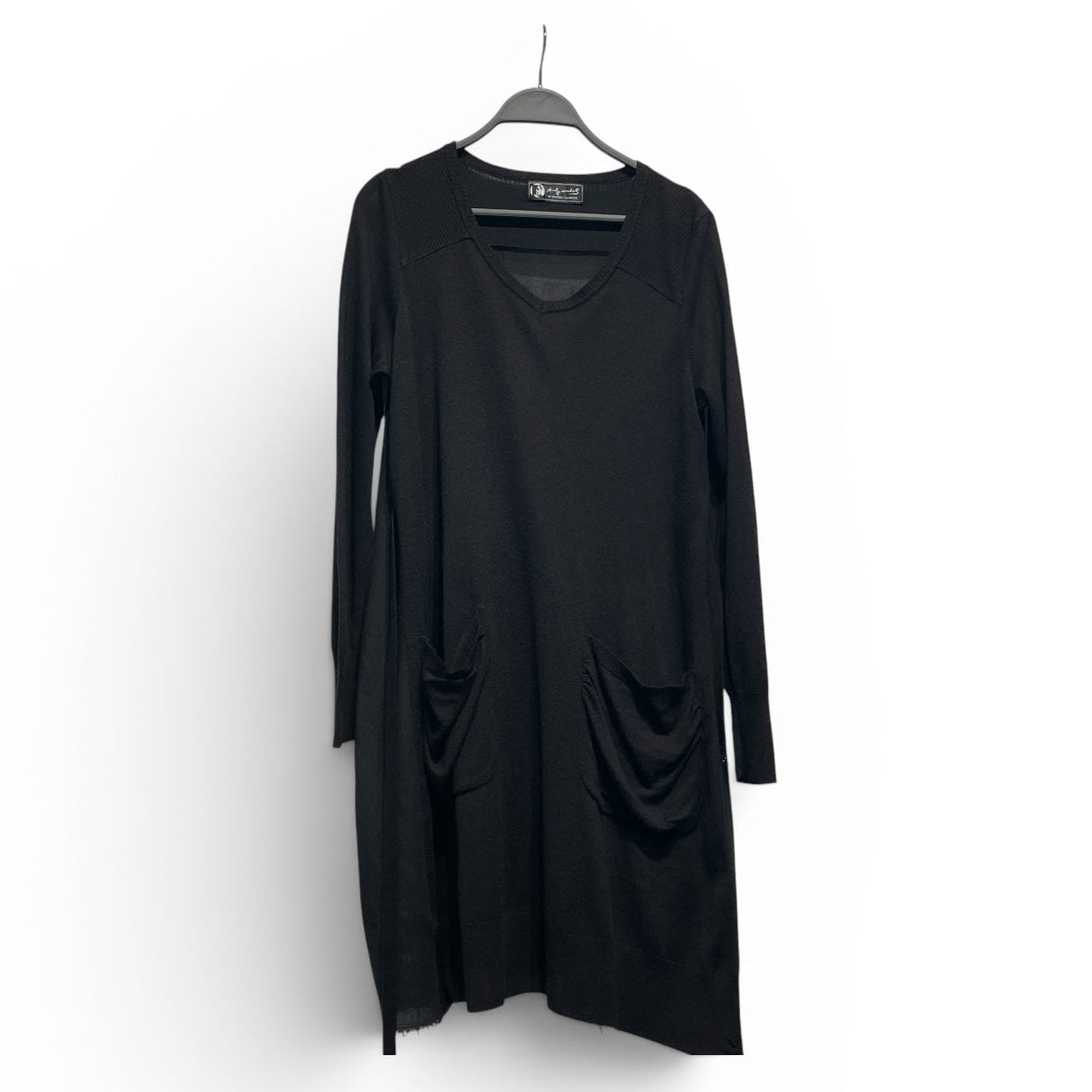 HYSTERIC GLAMOUR/Dress/FREE/Cotton/BLK/front pockets view 1