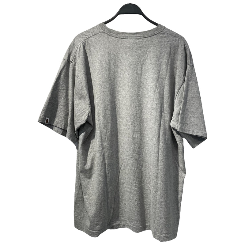 A BATHING APE/T-Shirt/XXL/Cotton/GRY/camo ape