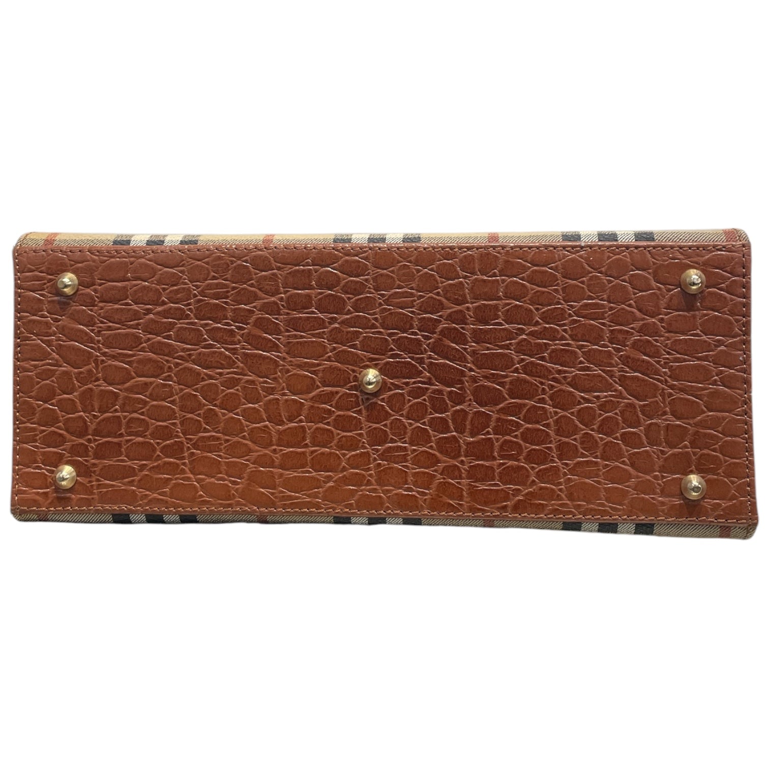BURBERRYS/Hand Bag/Leather/MLT/Haymarket Check Shoulder Bag view 3