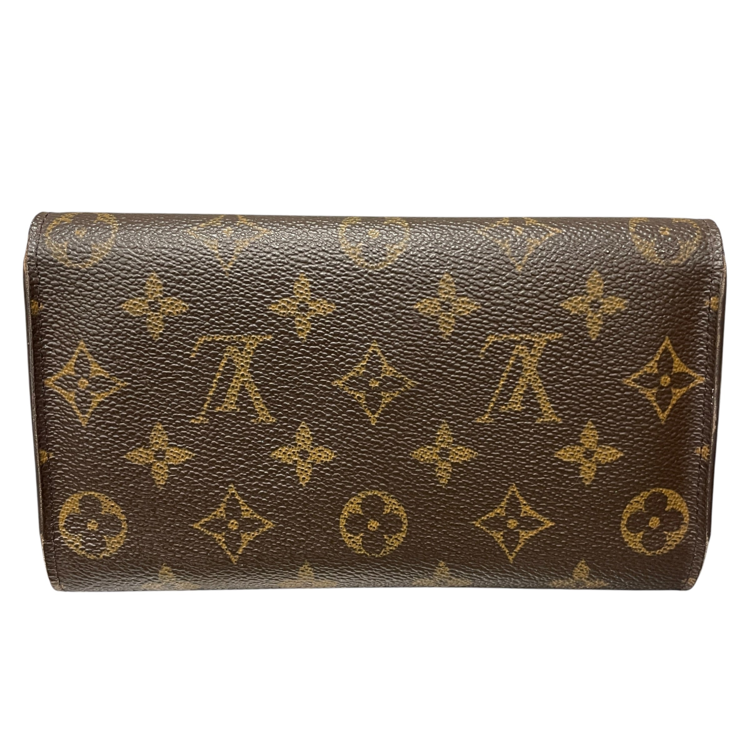 LOUIS VUITTON/Long Wallet/Monogram/Leather/BRW/L's/MONOGRAM LONG WALLET view 2
