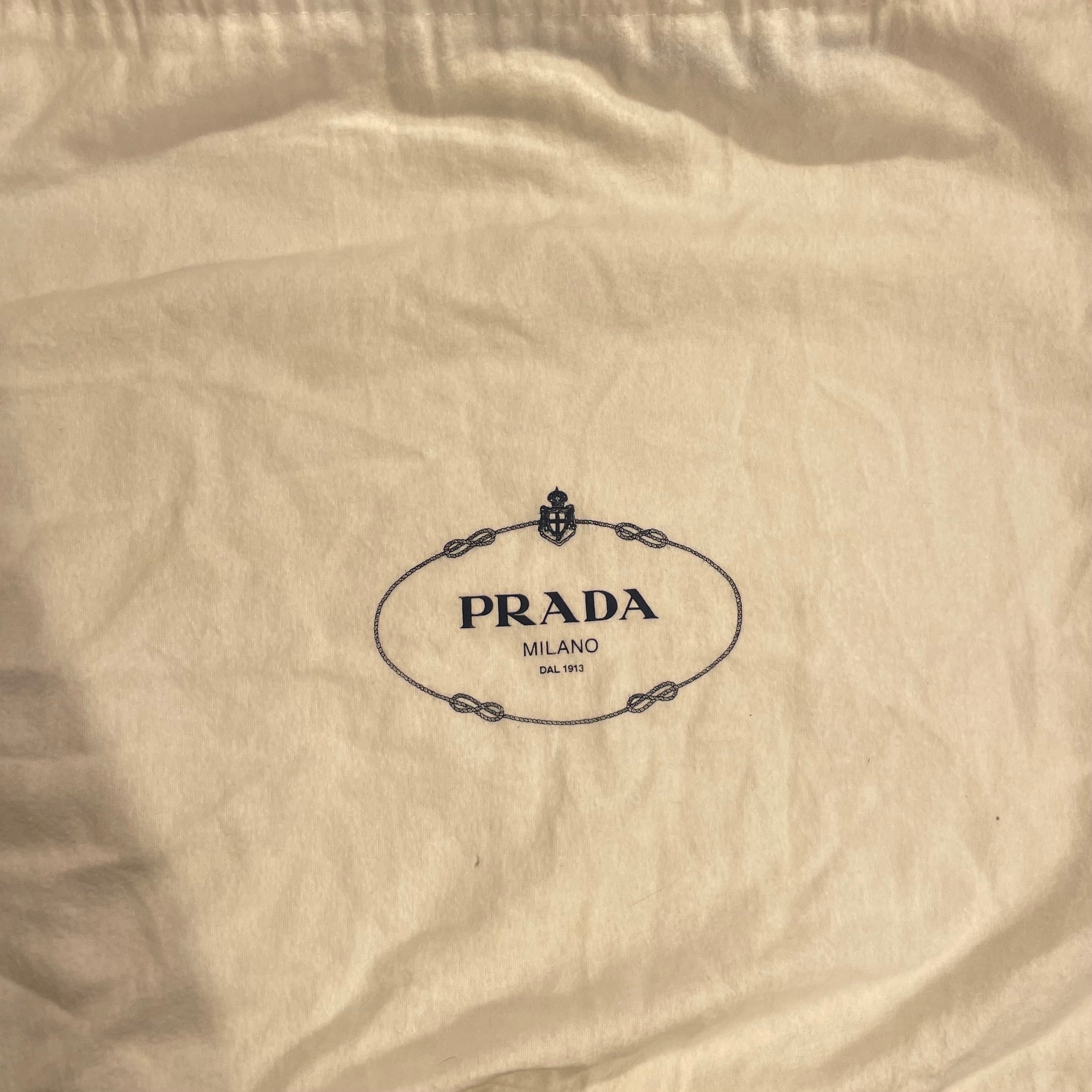 PRADA/Bag/Nylon/GRN/Prada Tessuto QuiltedChainTote view 8