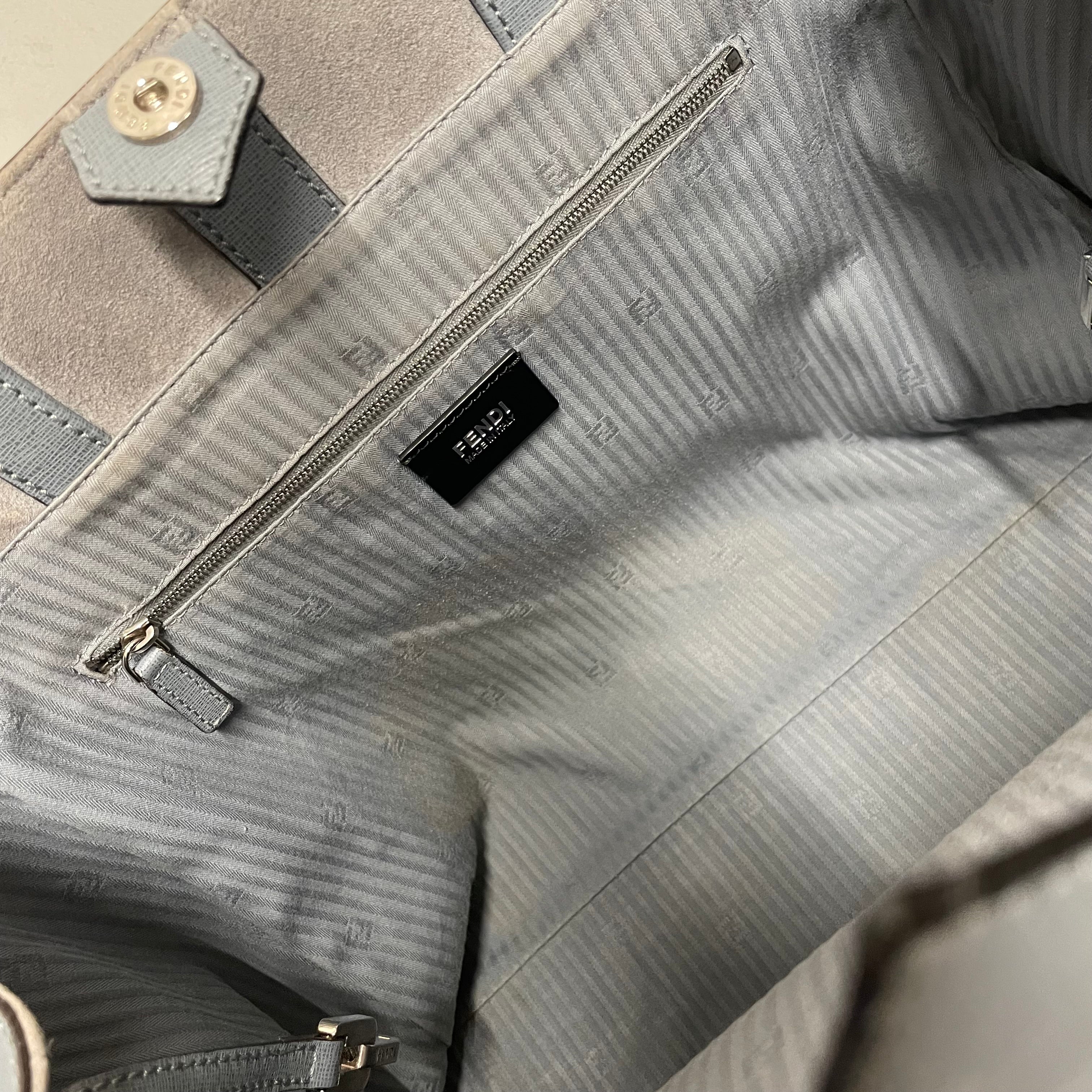 FENDI/Hand Bag[PO]/GRY/Leather/8BH251 view 5