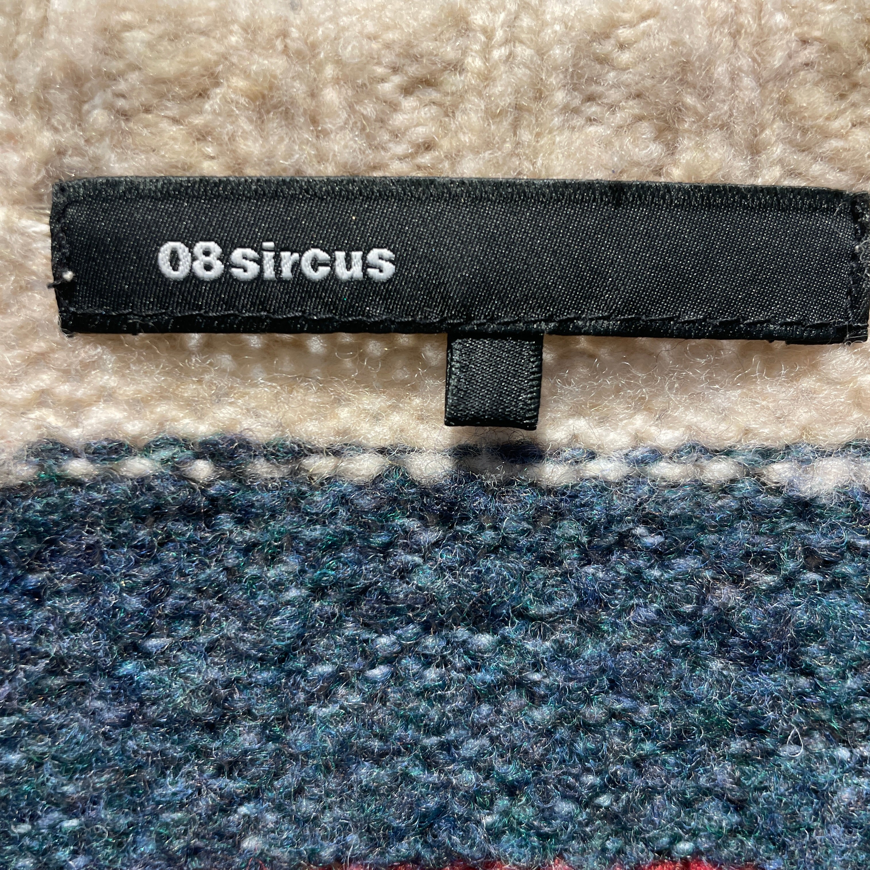 08 sircus/Heavy Sweater/5/Multicolor/Wool/S21AW-KN04/S21AW-KN04 view 3