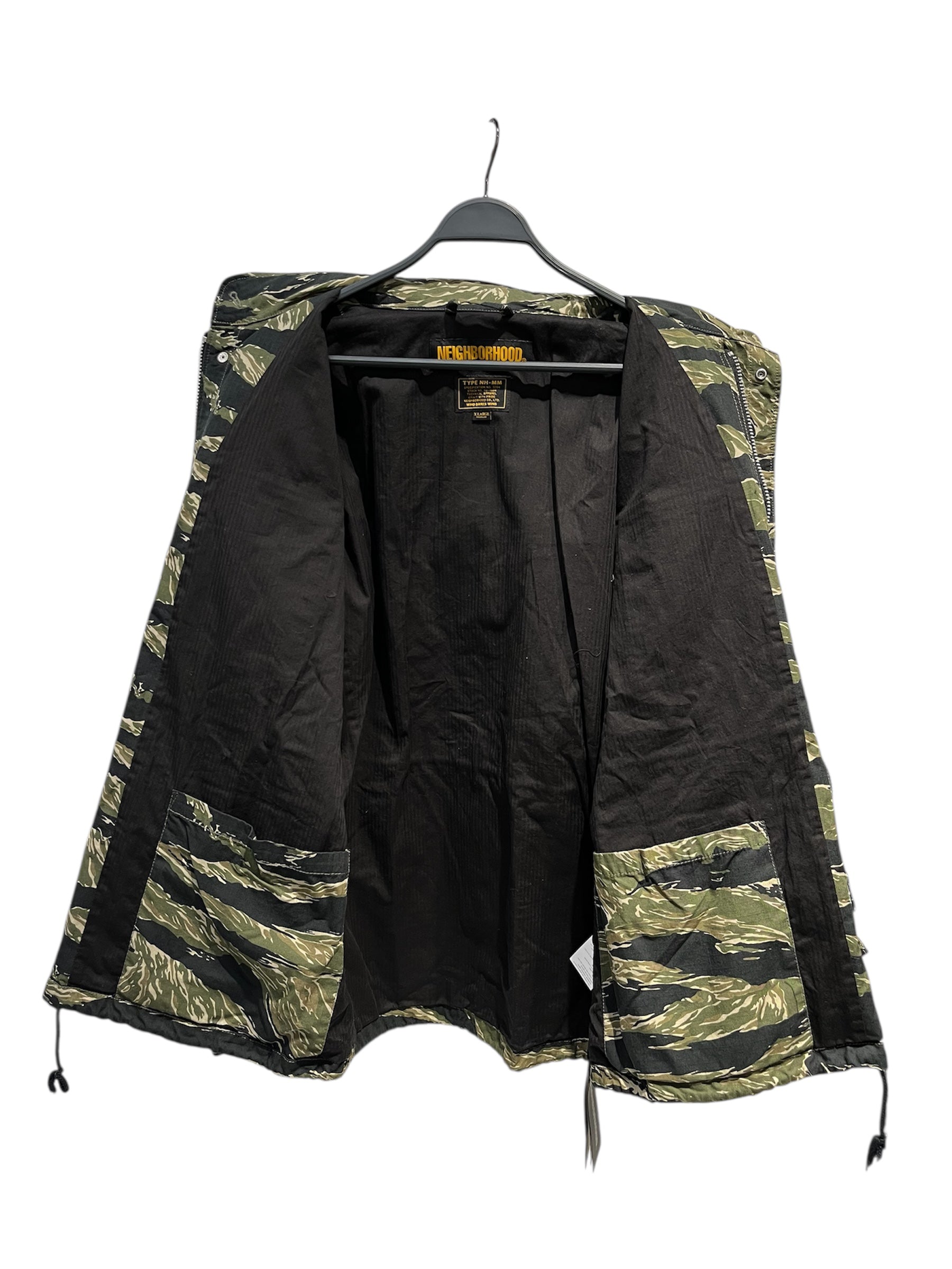 NEIGHBORHOOD/Mod Parka/XL/Cotton/GRN/Single Breasted/Camouflage/NH-MM view 6