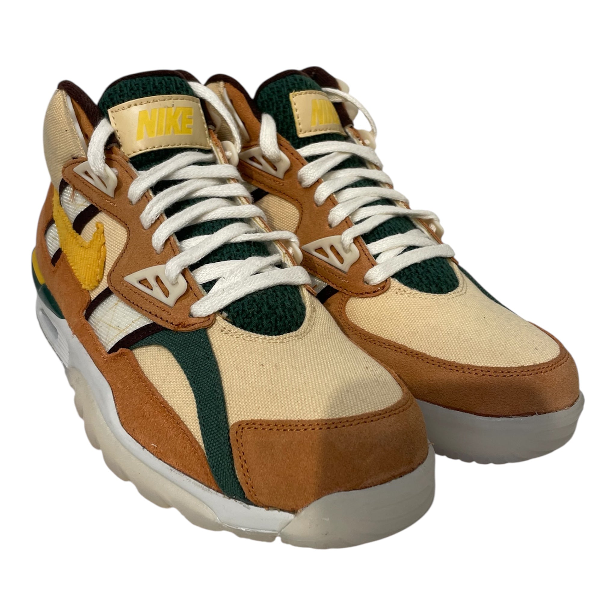 NIKE/AIR TRAINER SC HIGH/Hi-Sneakers/US 8.5/Border/Cotton/BEG/DO6696-700 view 1