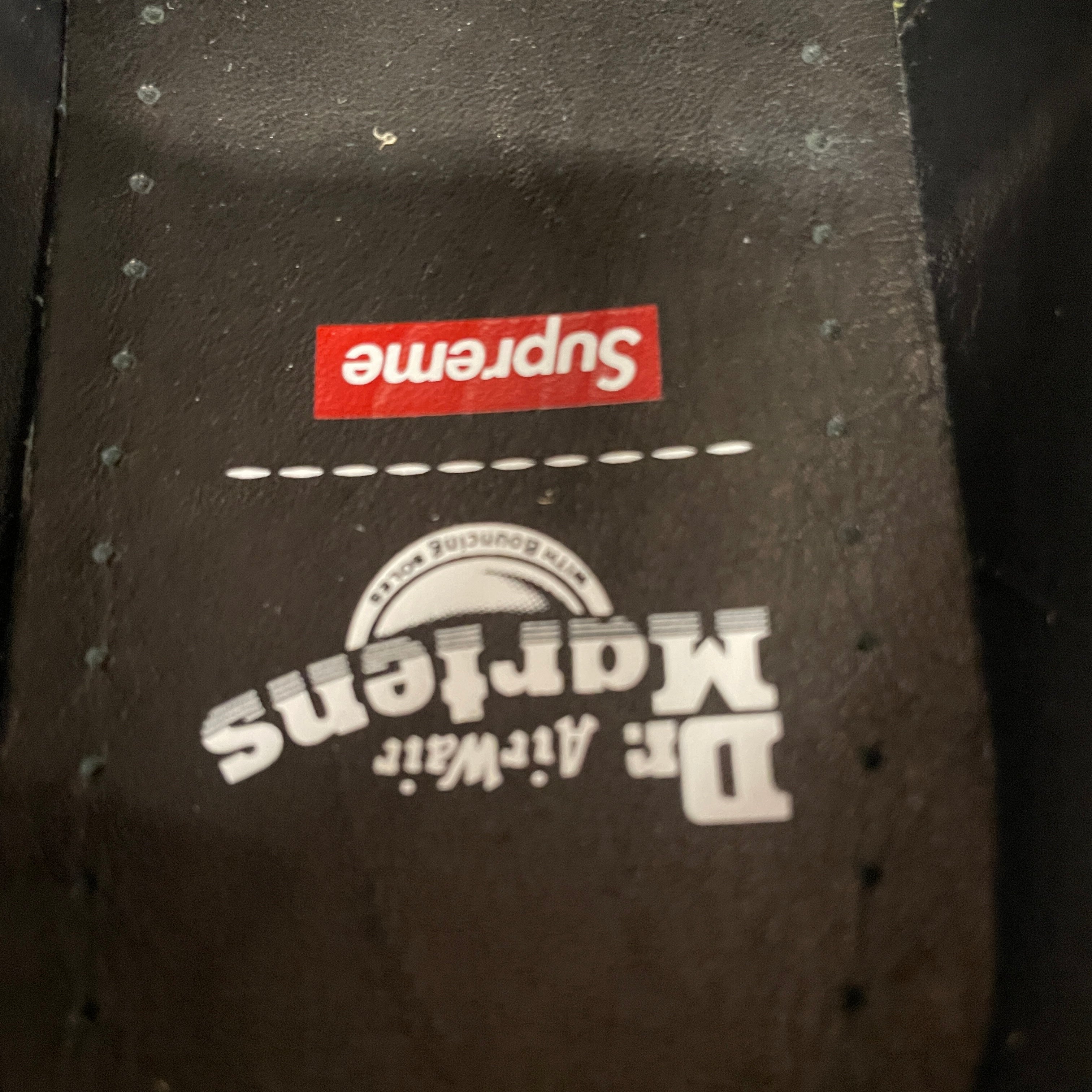 Dr.Martens/Supreme/Shoes/US 8/Leather/GRY/SNAKESKIN view 3