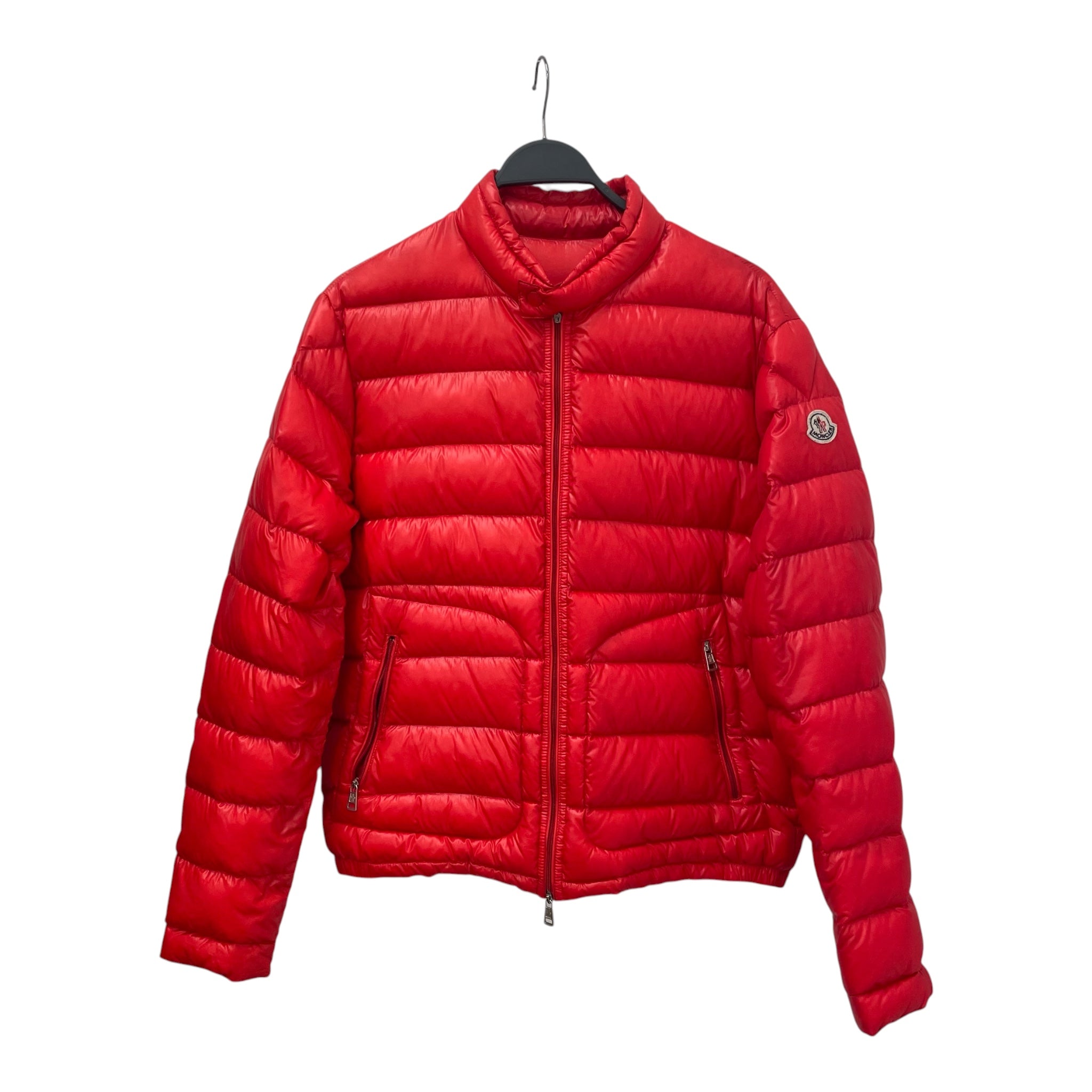 MONCLER/Duffle Coat/Nylon/RED/ view 1