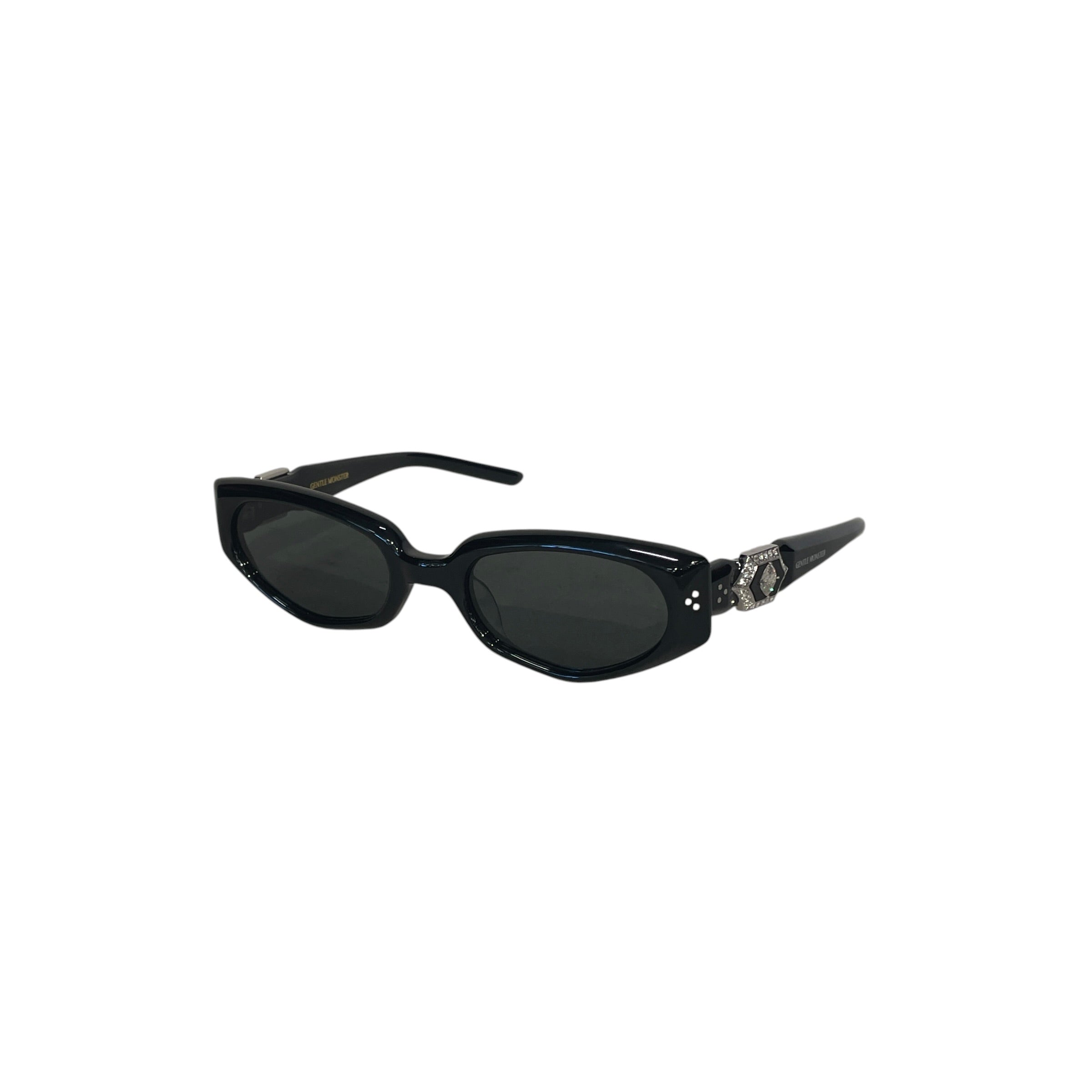 GENTLE MONSTER/Sunglasses/Plastic/BLK/L's/RUVY VAN/JEWEL view 1