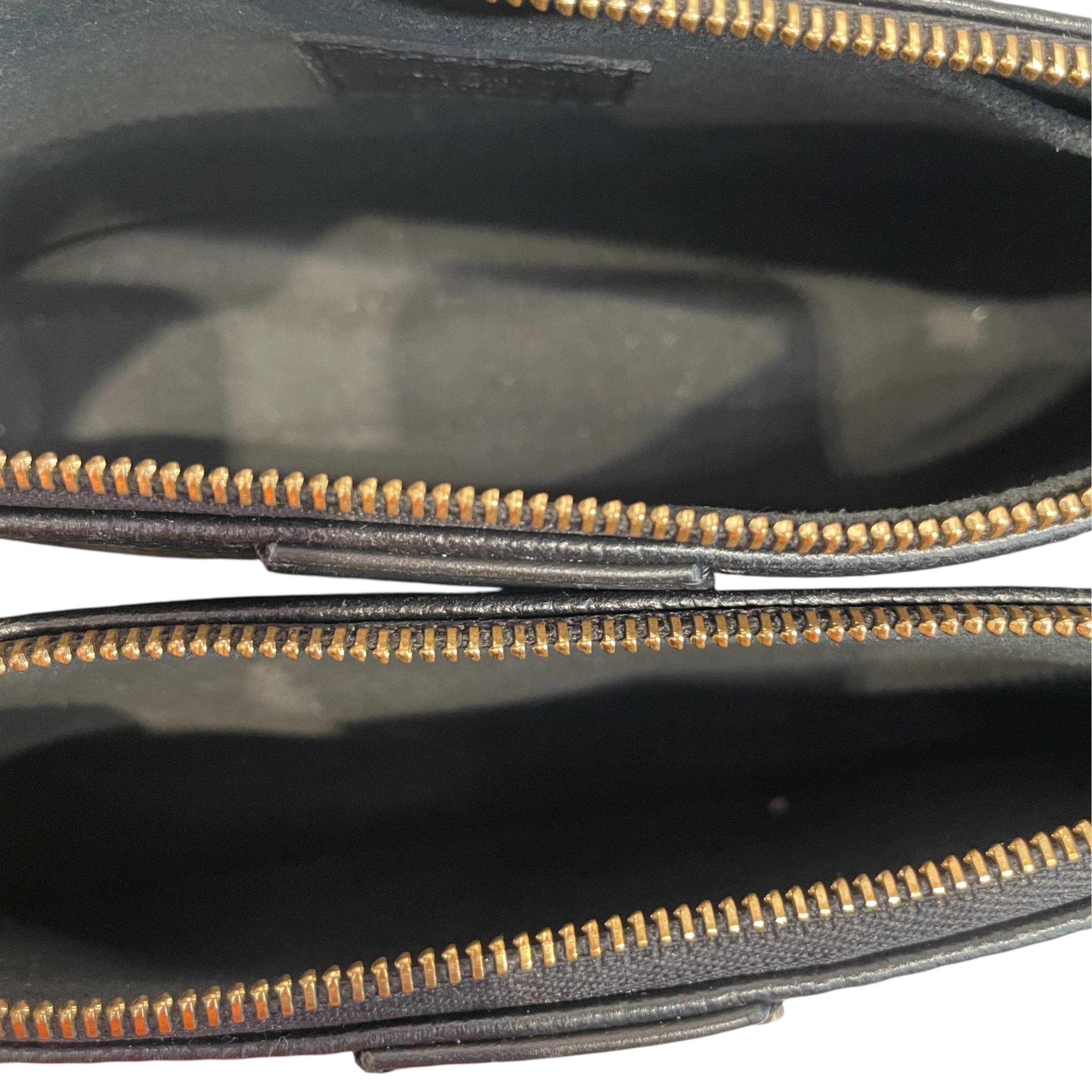 LOUIS VUITTON/Cross Body Bag/Monogram/Leather/BLK/MULTI POUCHETTE view 5