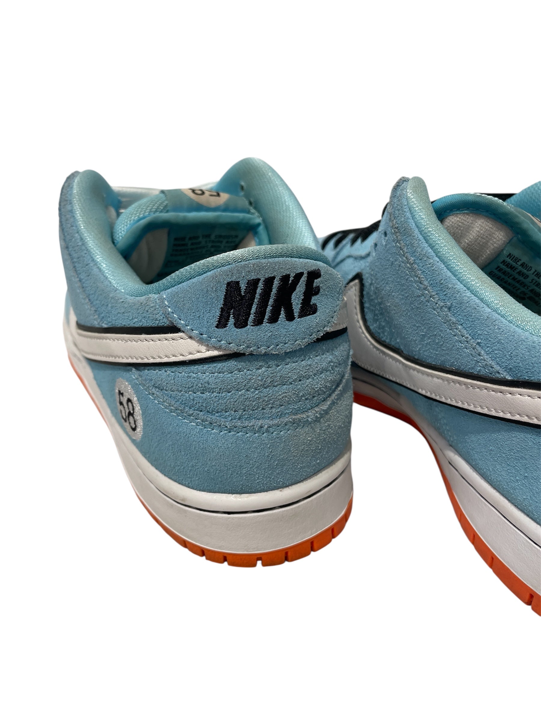 NIKE/SB DUNK LOW PRO/Low-Sneakers/US 9.5/Cotton/BLU/BQ6817-401 view 4