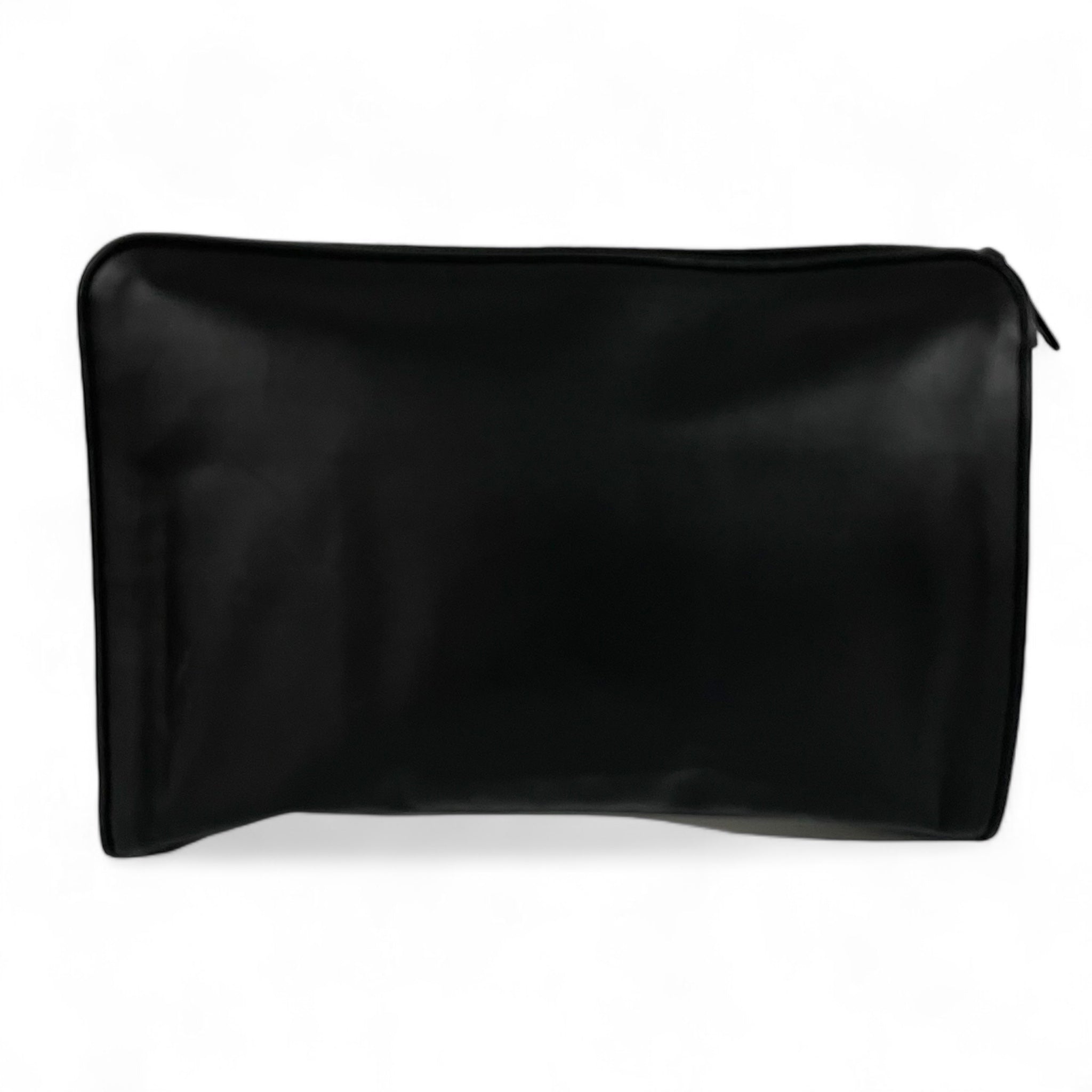 BOTTEGA VENETA/Clutch Bag/Leather/BLK/DOTS BIG ZIPPER view 2