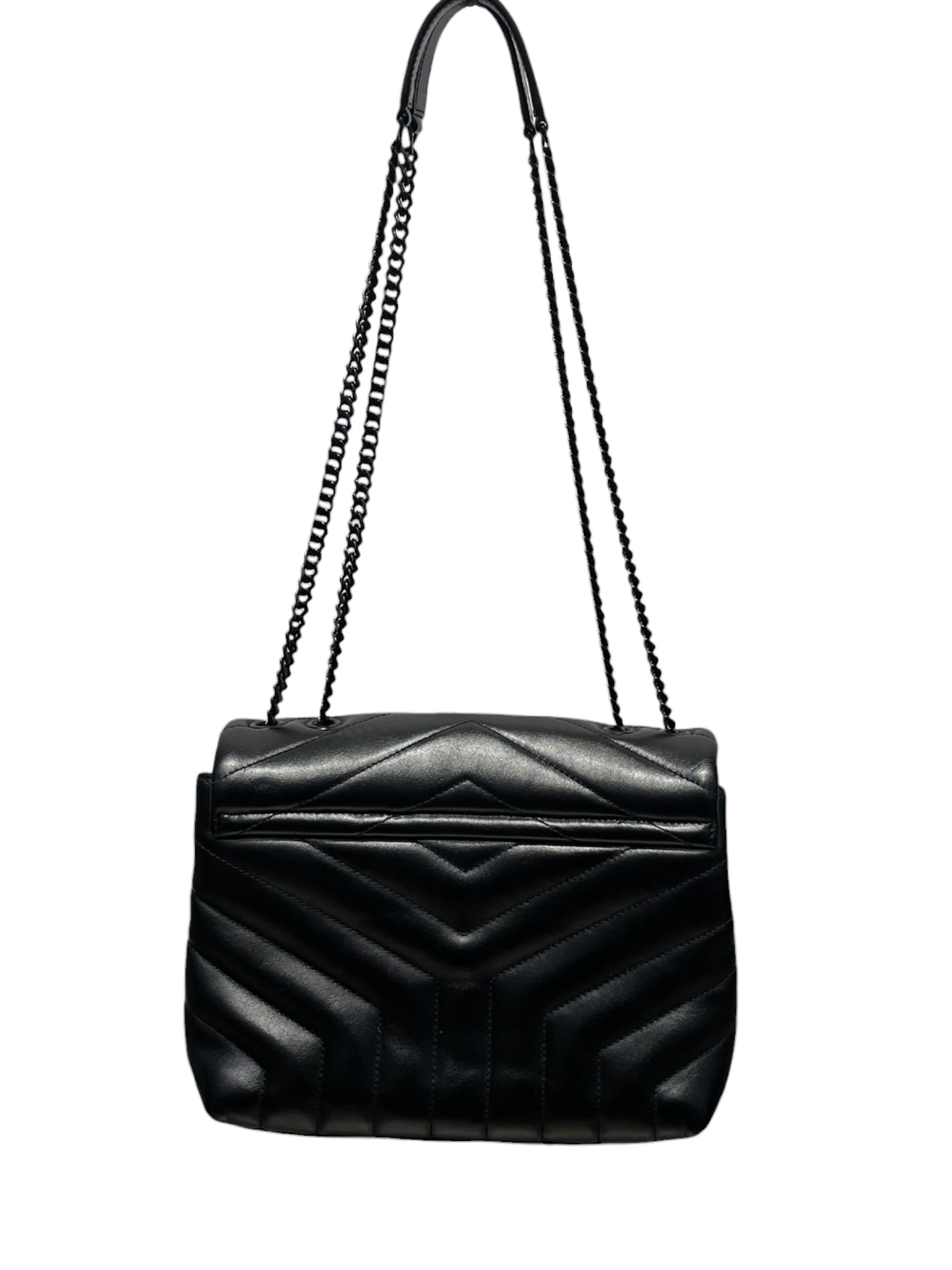 SAINT LAURENT/Cross Body Bag/Leather/BLK/MAL494699 view 2