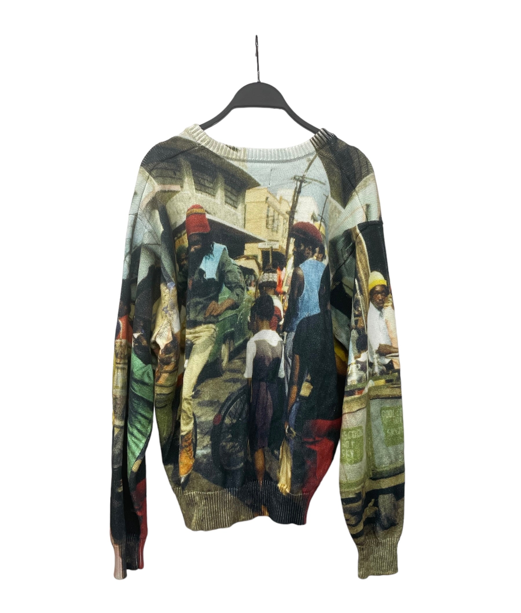 STUSSY/Sweatshirt/L/Plain/Cotton/MLT/PHOTOGRAPHY SWEATER/ view 2
