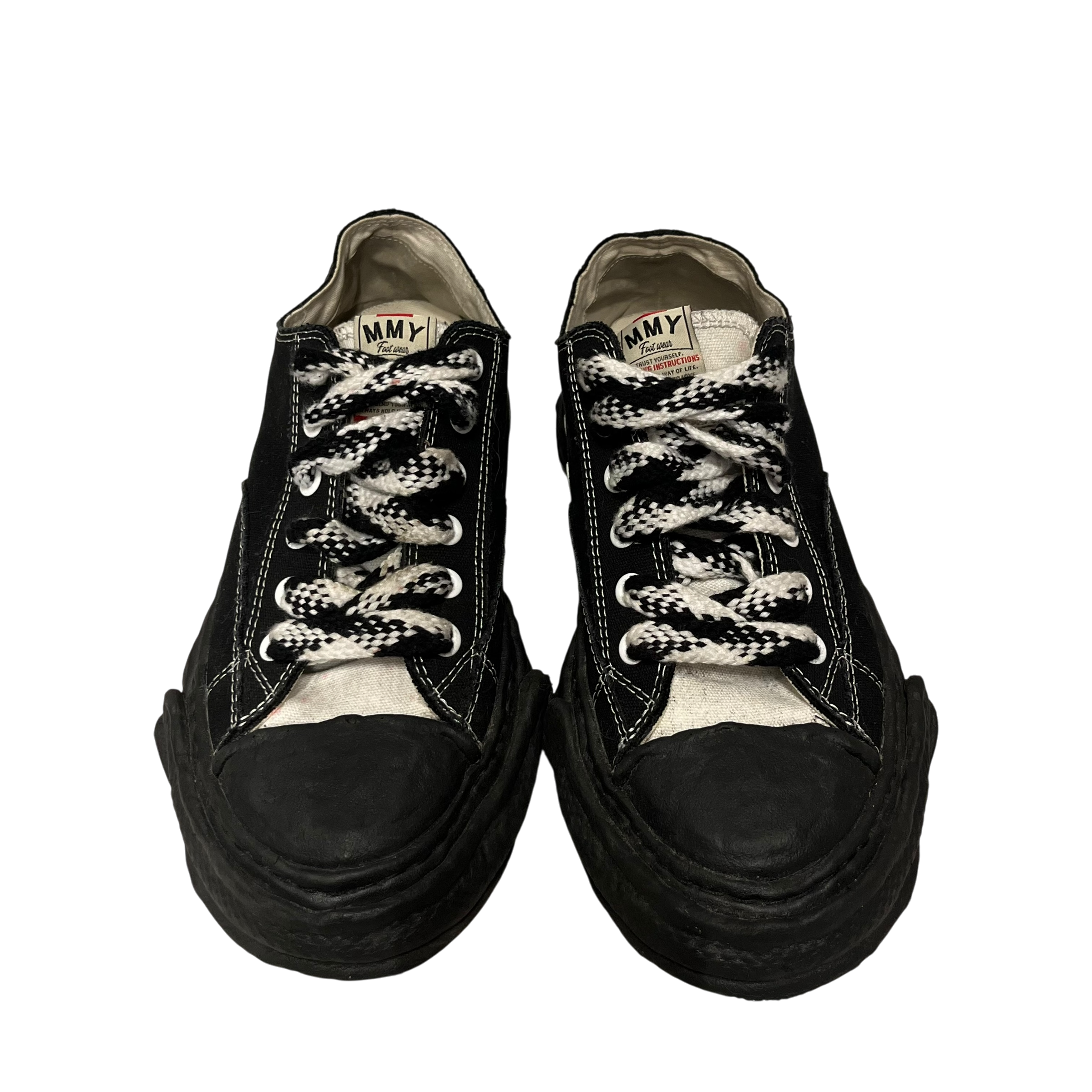 MIHARA YASUHIRO/Low-Sneakers/US 11/BLK/peterson view 4