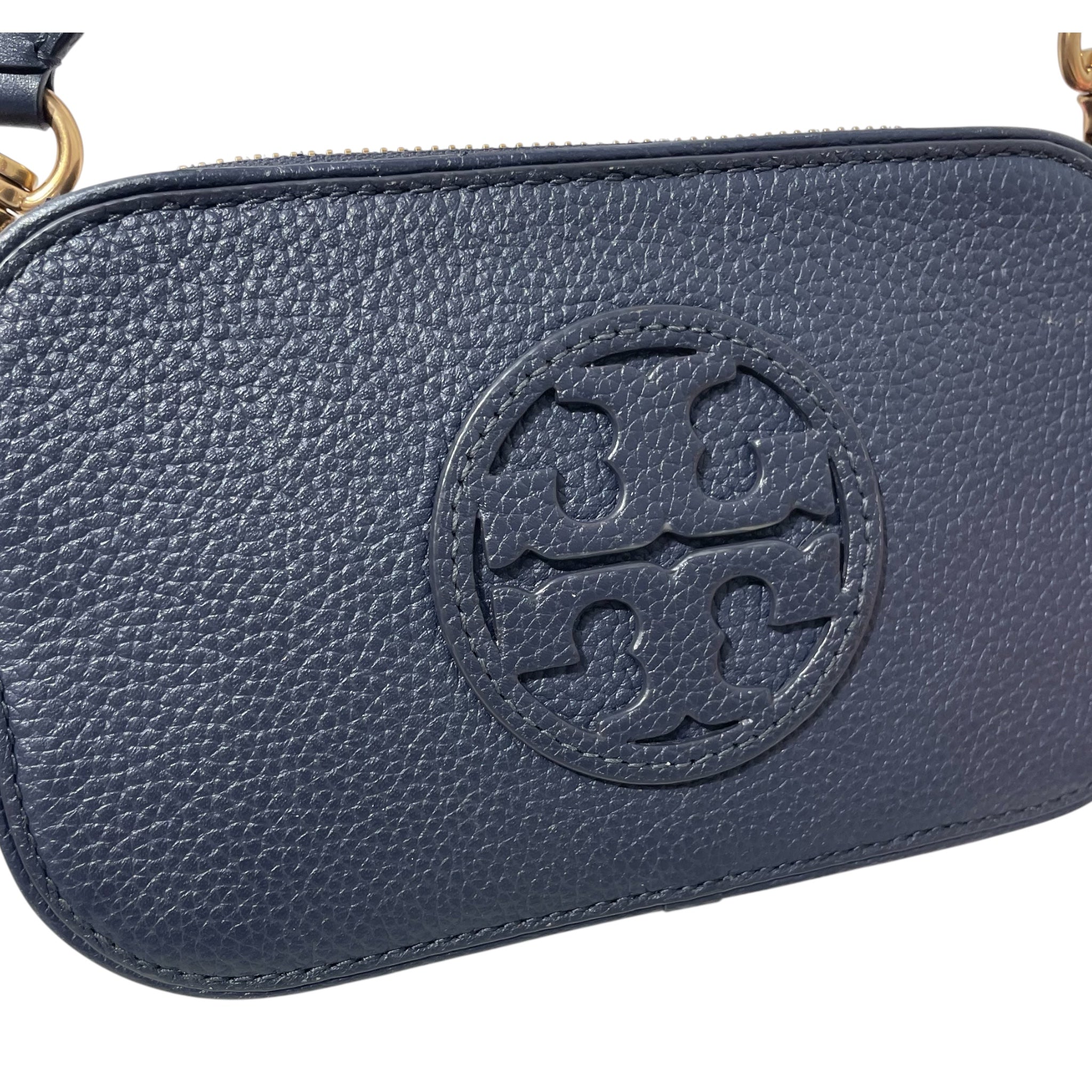 TORY BURCH/Cross Body Bag/Leather/NVY/ view 6