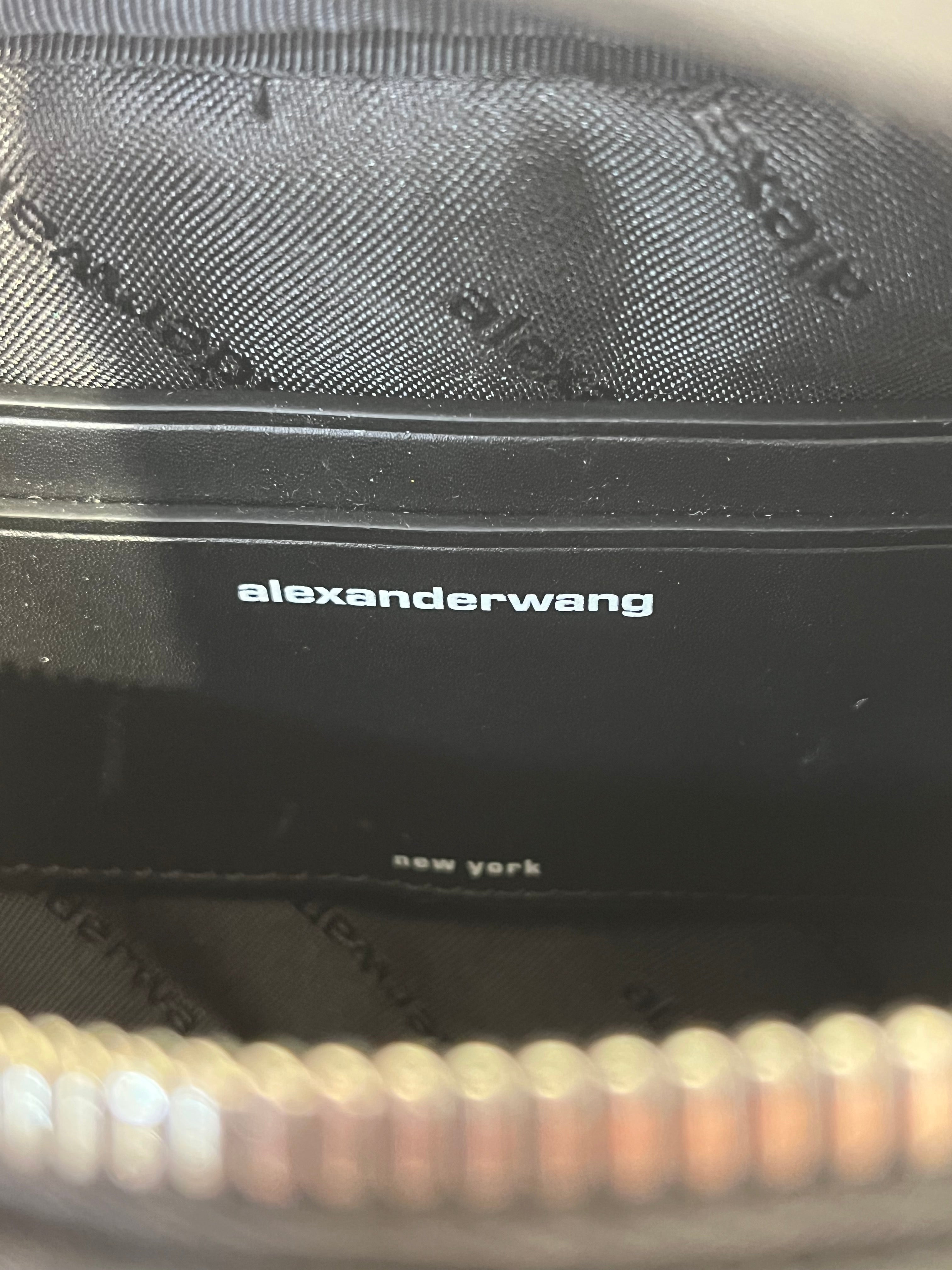 Alexander Wang/Cross Body Bag/Polyester/BLK/Heriess bag | diamond WANG view 7