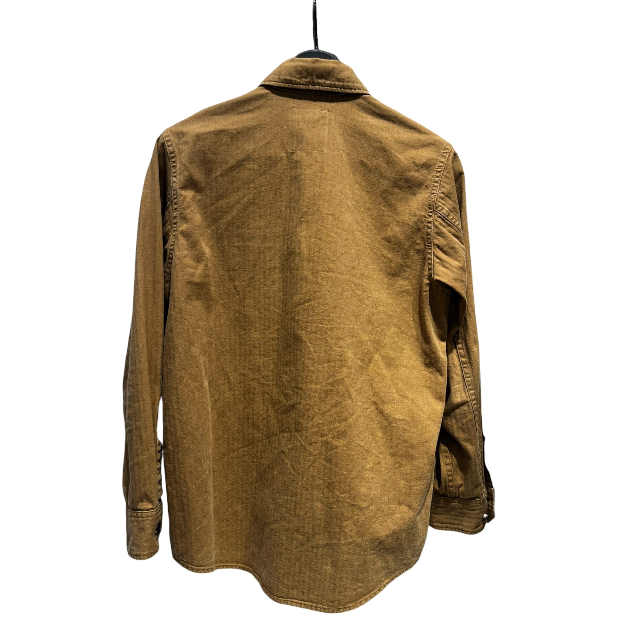 visvim/LS Shirt/2/Cotton/BEG/Herringbone Shacket view 2