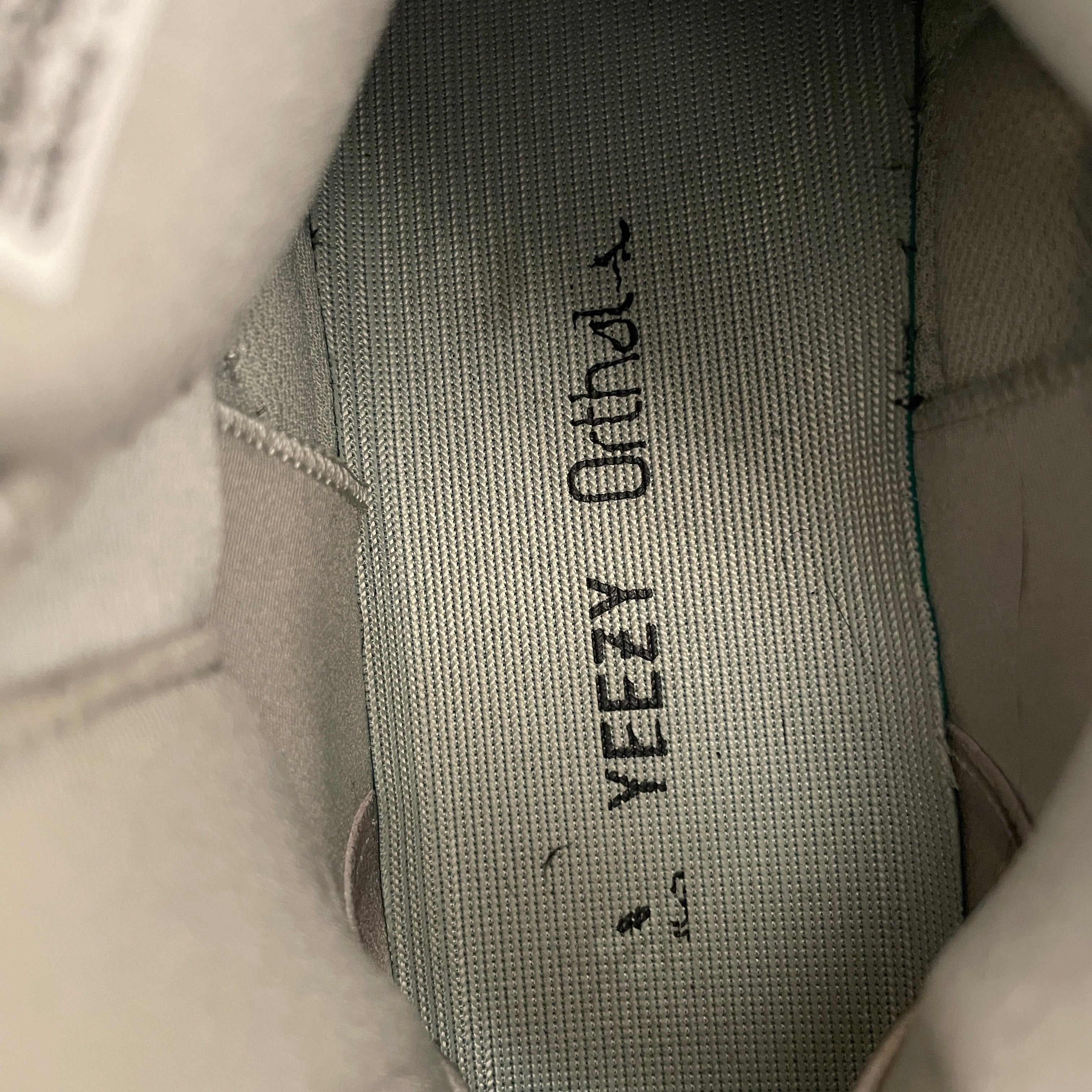 YEEZY/Lace Up Boots/US 10.5/Suede/SLV/DESERERT BOOT "SALT" view 3