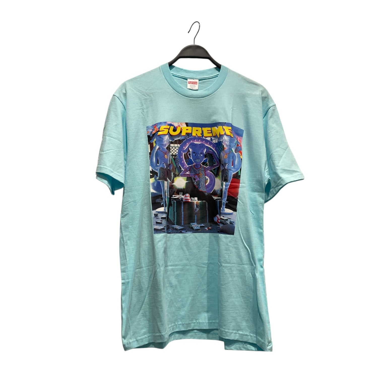 Supreme/T-Shirt/L/Cotton/BLU/Richest Tee view 1