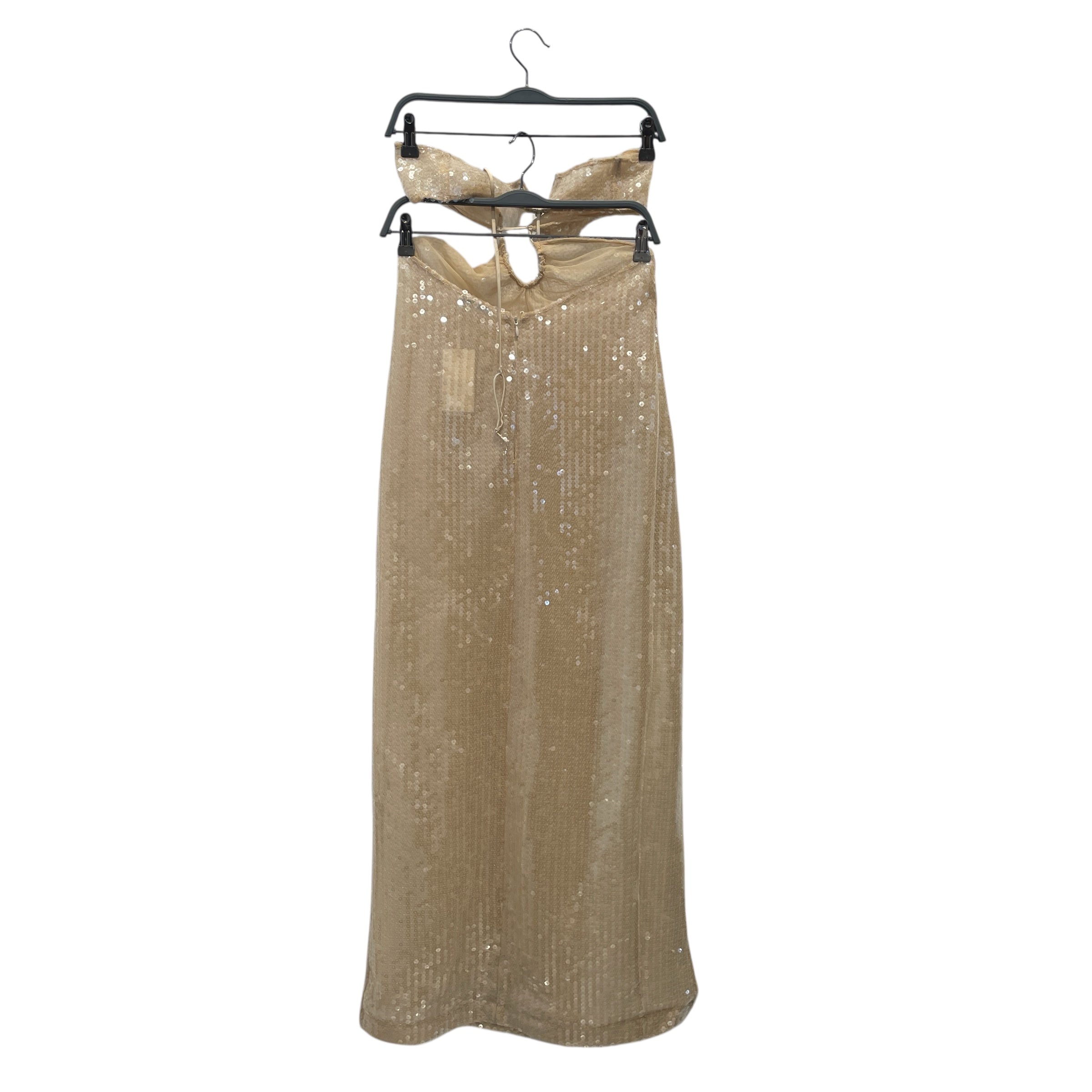 NENSI DOJAKA///Dress/M/Plain/Polyester/BEG//W [Designers] Design/ view 2
